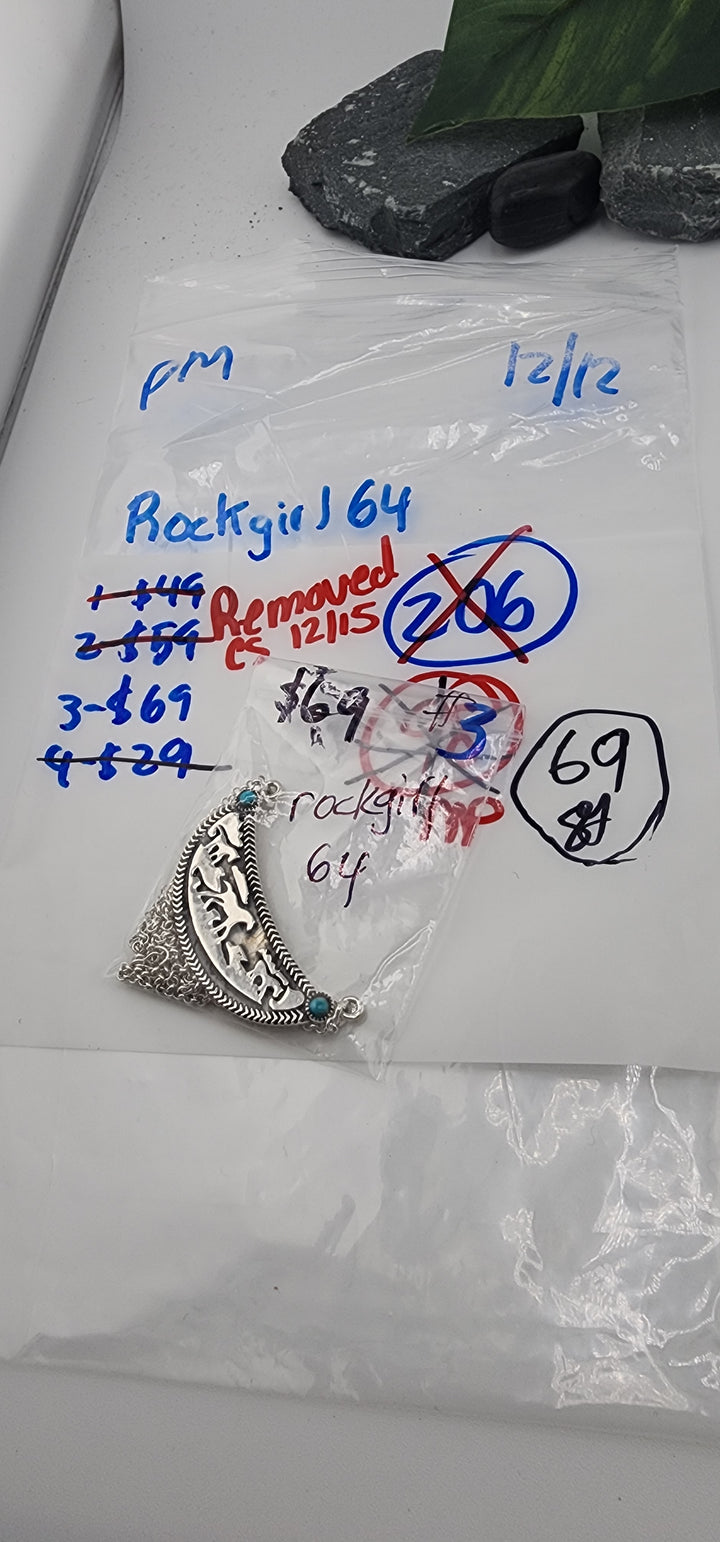 PM SHOW 48HR - RESERVED FOR: Rockgirl64 - 12/12/2025 tiktok Live Show - 1 Sterling Silver Items