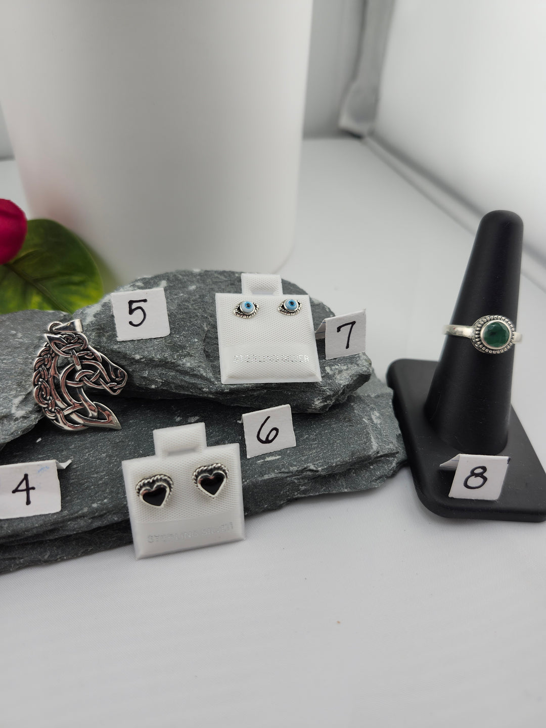 RESERVED FOR:   kirsteygirl -11/16/2024 - 8 Sterling Silver Items