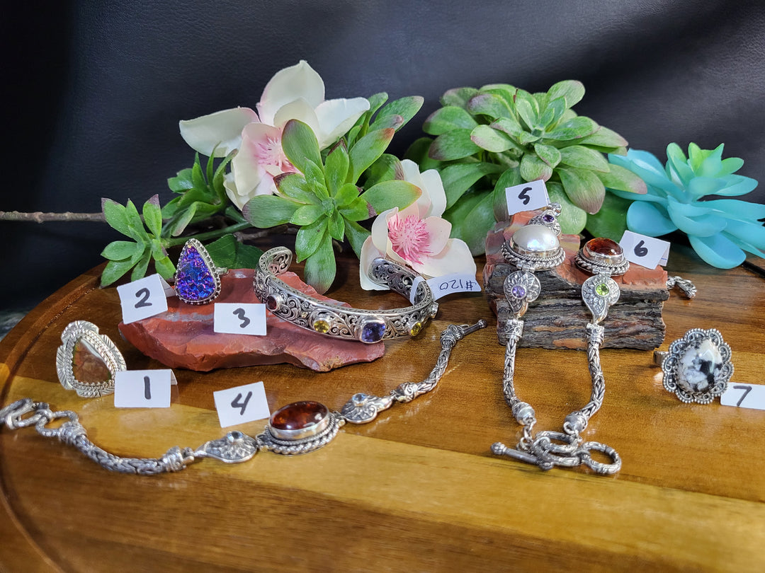 RESERVED FOR: MrJordan-7/12/24-7 Sterling Silver Items