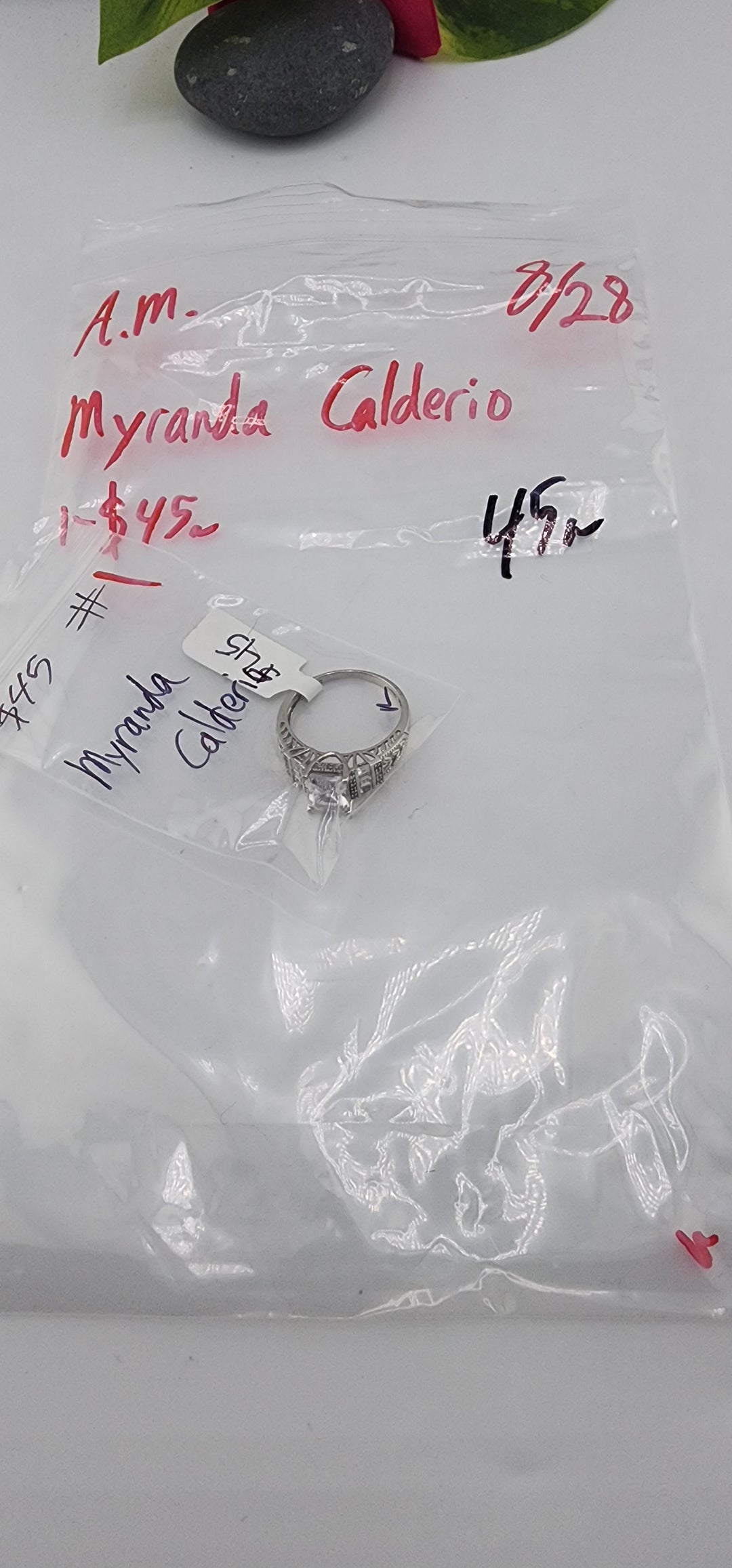 AM SHOW 48HR - RESERVED FOR: Myranda Calderio - 8/28/2025 FL tiktok Live Show - 1 Sterling Silver Items