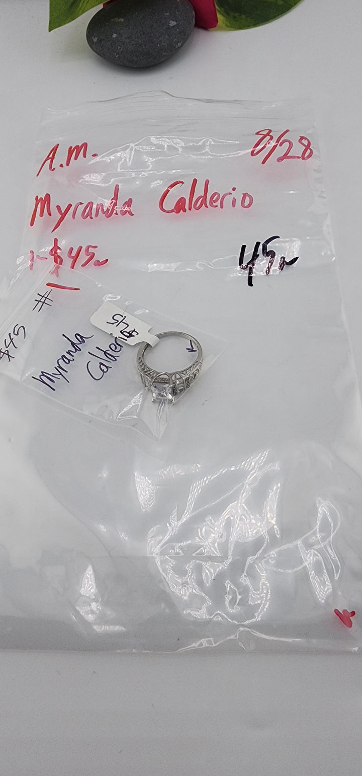 AM SHOW 48HR - RESERVED FOR: Myranda Calderio - 8/28/2025 FL tiktok Live Show - 1 Sterling Silver Items
