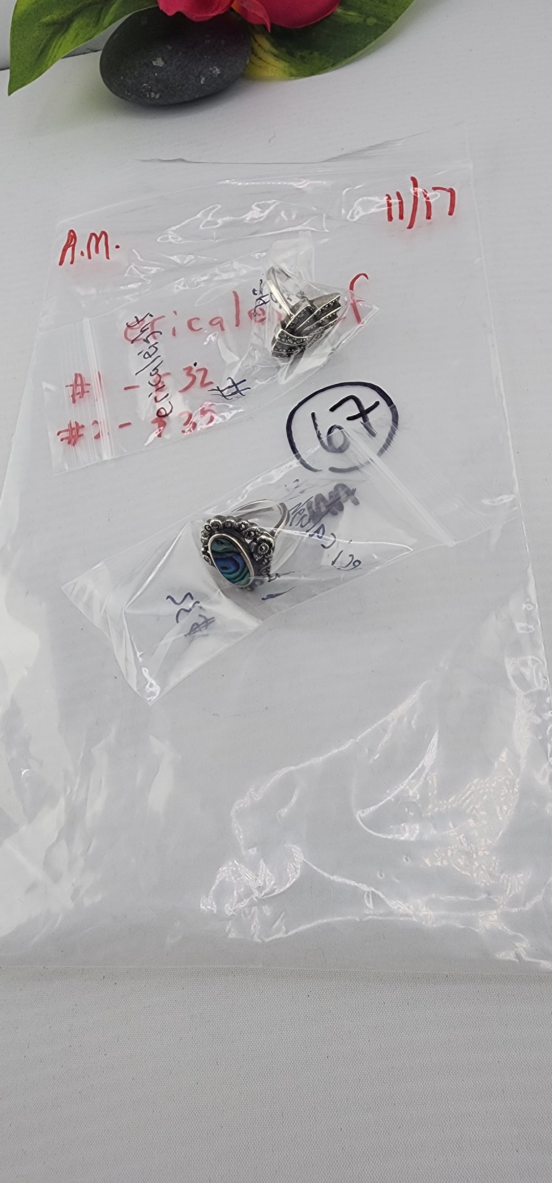 AM SHOW 48HR RESERVED FOR: ericaleigh_f- 11/17/2025 FL tiktok Live Show - 2 Sterling Silver Items