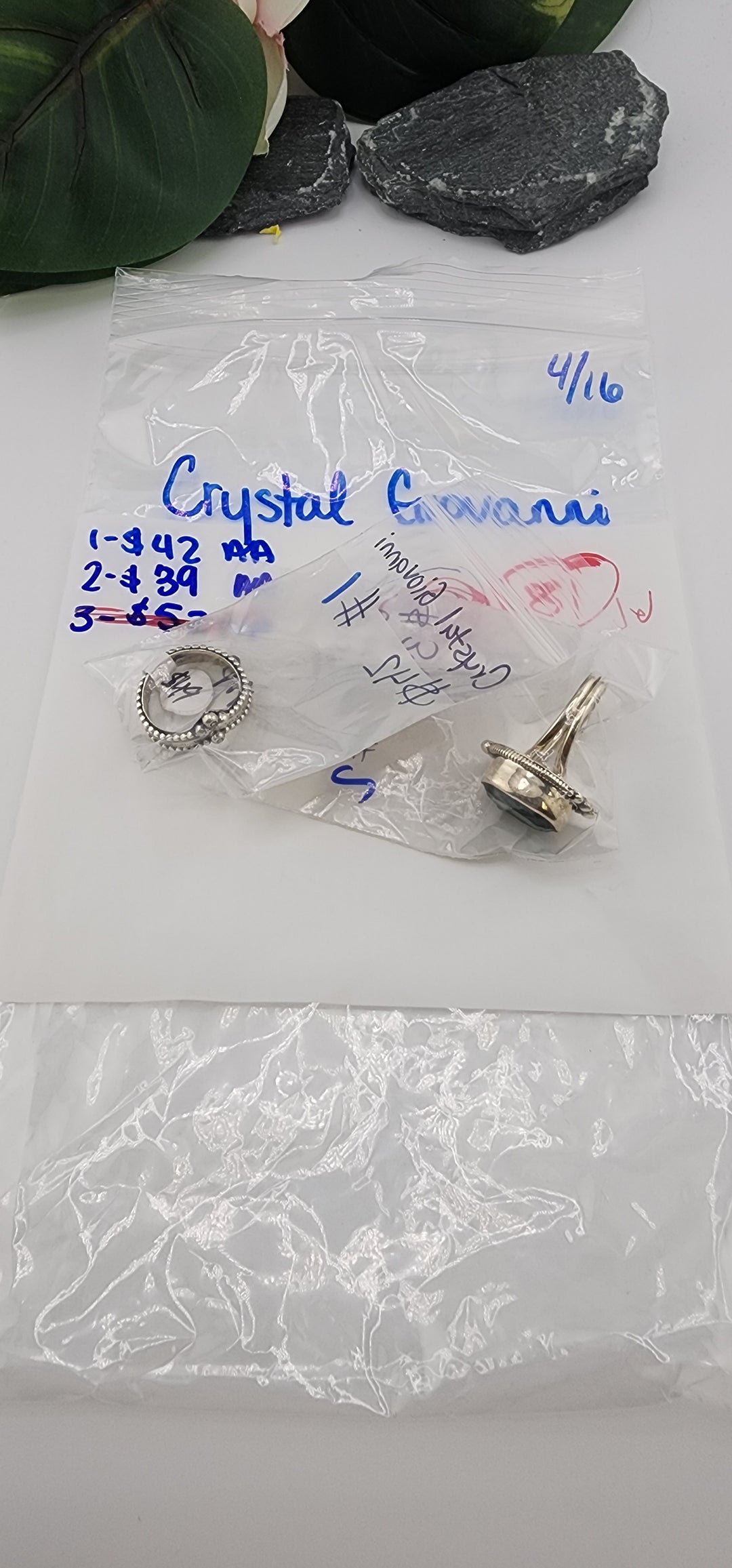 RESERVED FOR: Crystal Giovanni - 4/16/2025 tiktok Live Show - 2 Sterling Silver Items