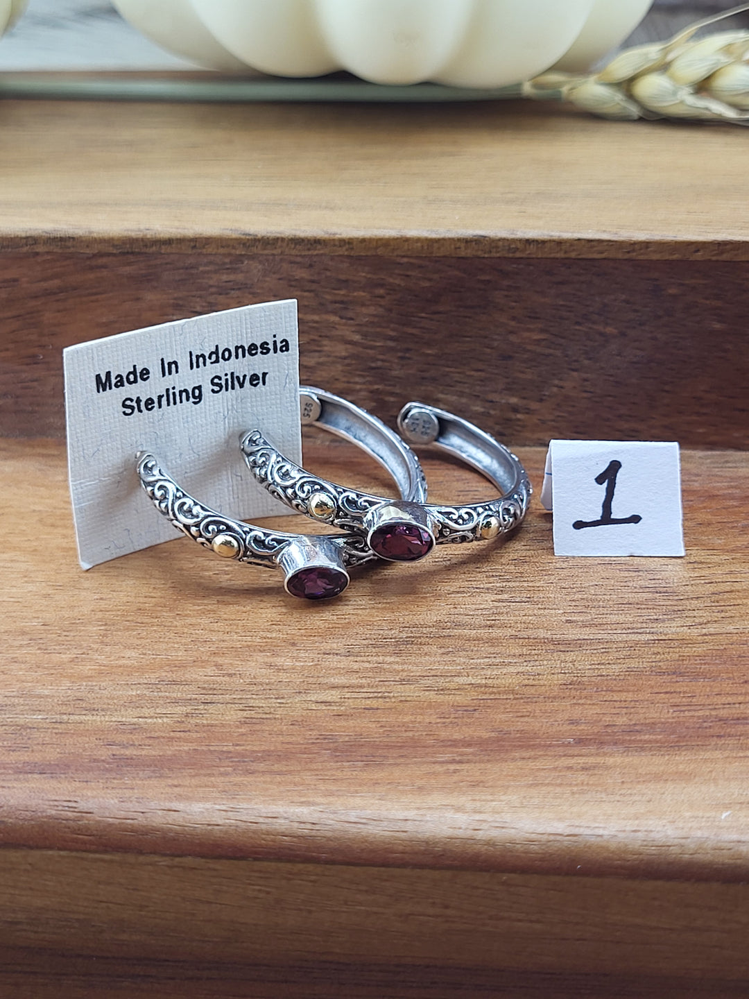 RESERVED FOR:  jessicaroca73 -10/27/2024 - 1 Sterling Silver Items