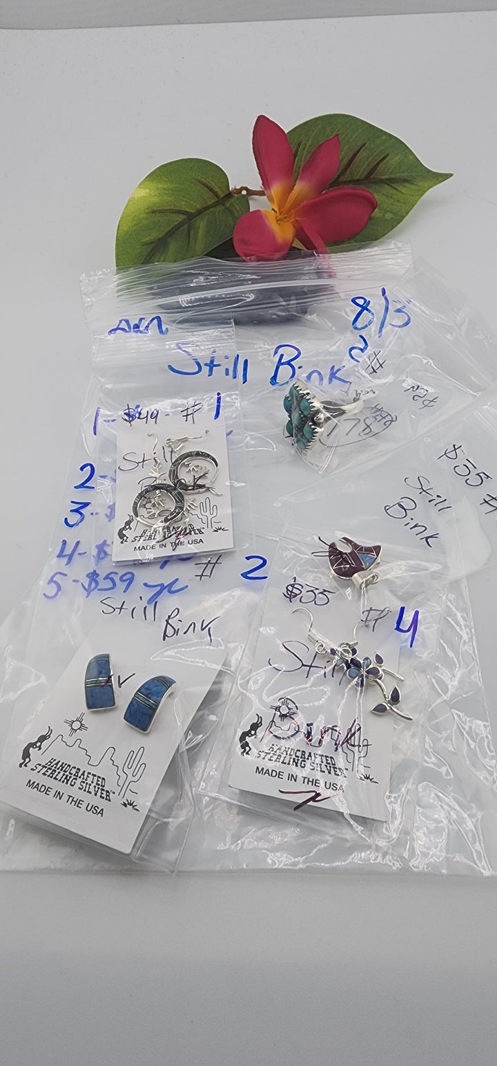 PM SHOW 48HR - RESERVED FOR:   Still Bink- 8/3/2025 FL tiktok Live Show -5  Sterling Silver Items