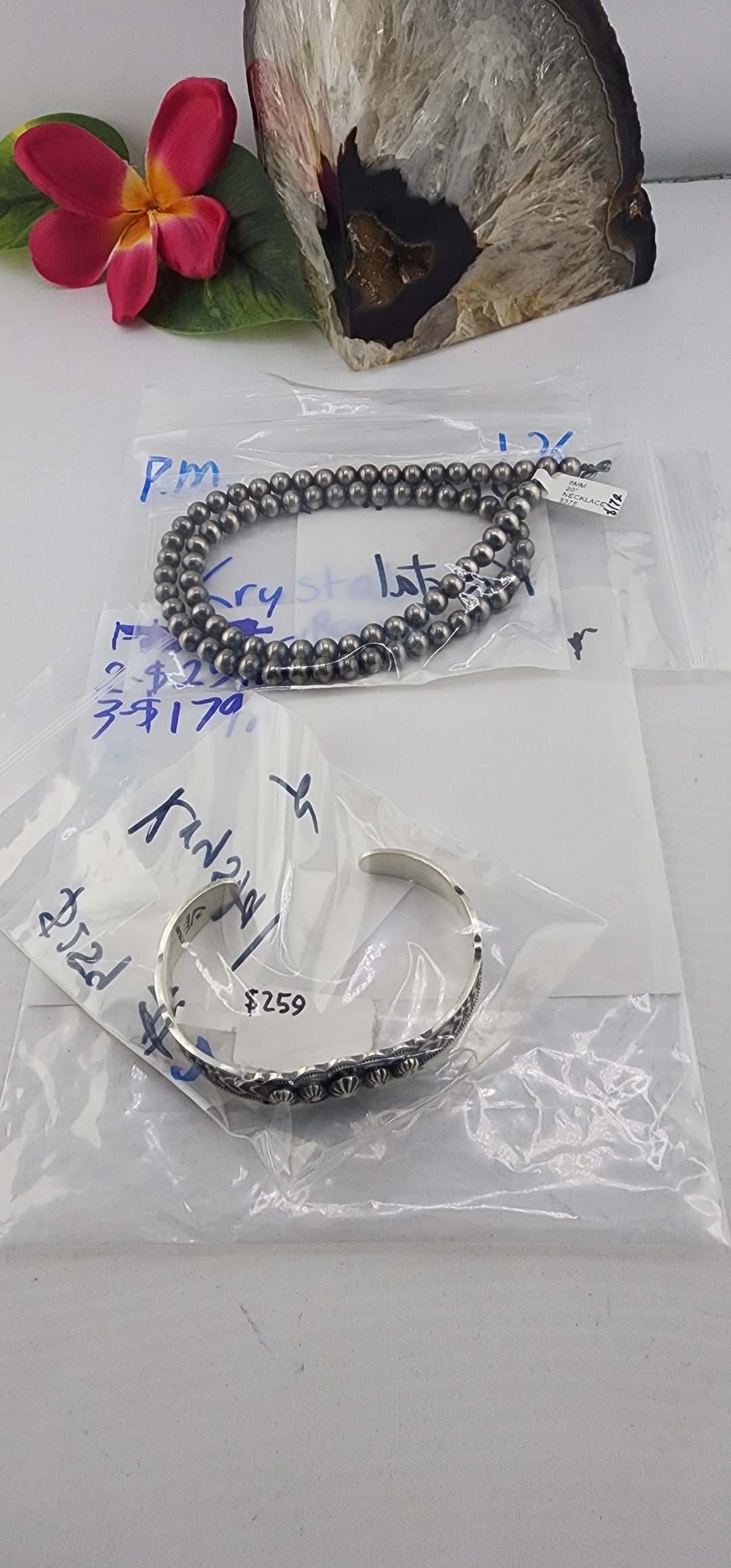 PM SHOW 48HR - RESERVED FOR: Krystal - 12/7/2025 tiktok Live Show - 2 Sterling Silver Items