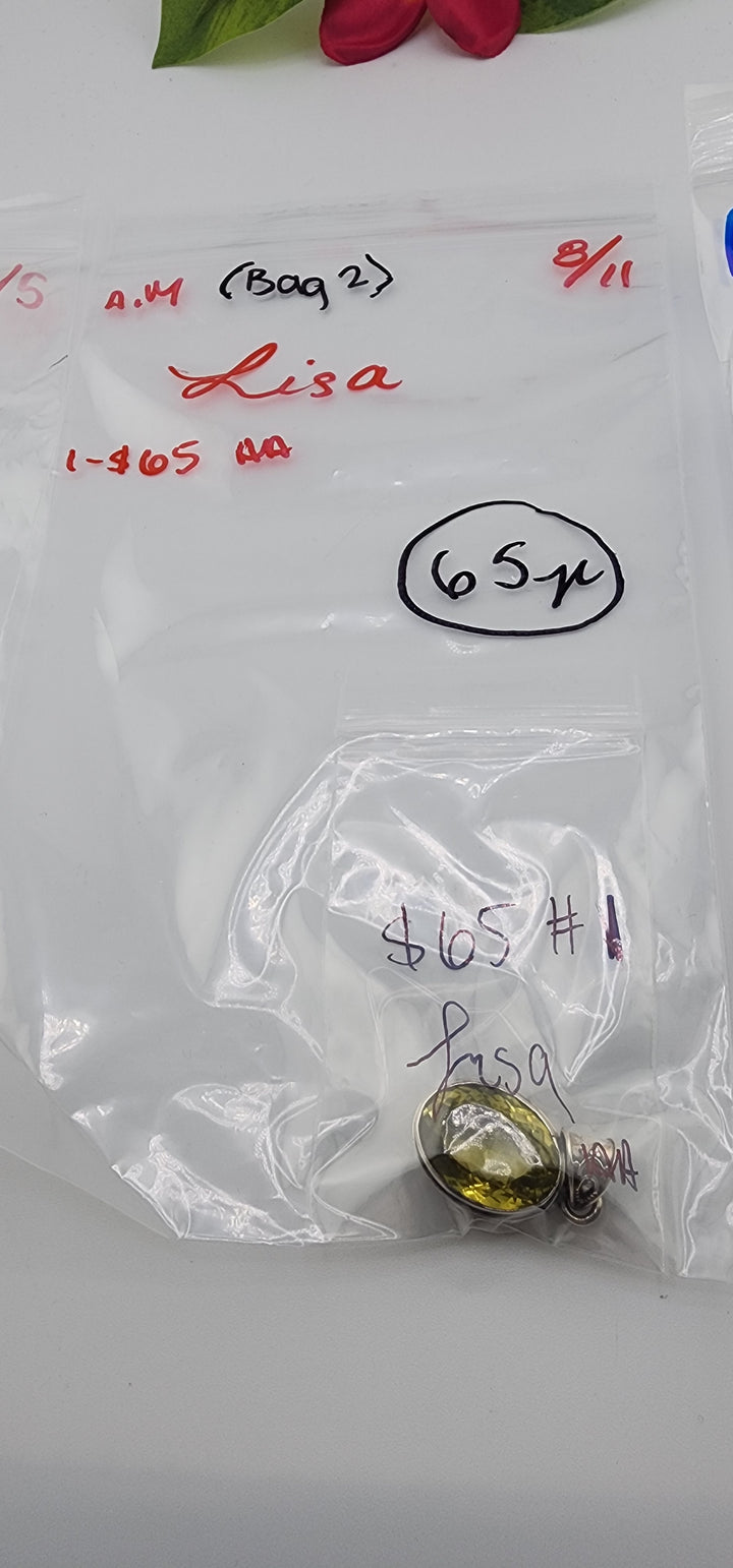 AM SHOW 48HR - RESERVED FOR: Lisa (BAG 2) - 8/11/2025 FL tiktok Live Show - 1 Sterling Silver Items