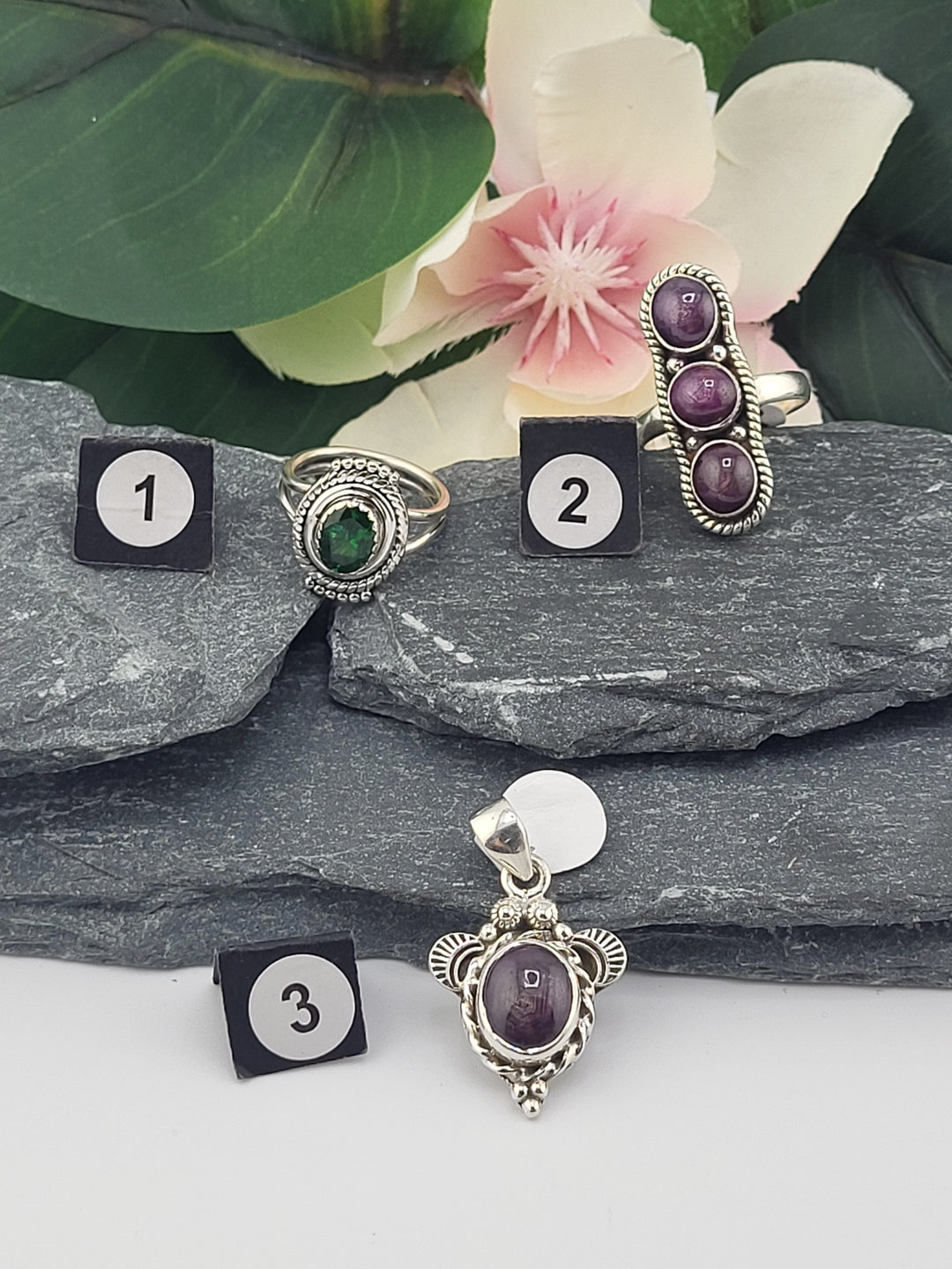 RESERVED FOR: ValkyrieAngel33- 2/15/2025 Show - 3 Sterling Silver Items