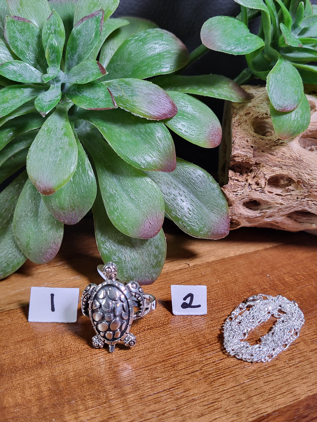RESERVED FOR: justmeinTN 8/17/24- 2 Sterling Silver Items