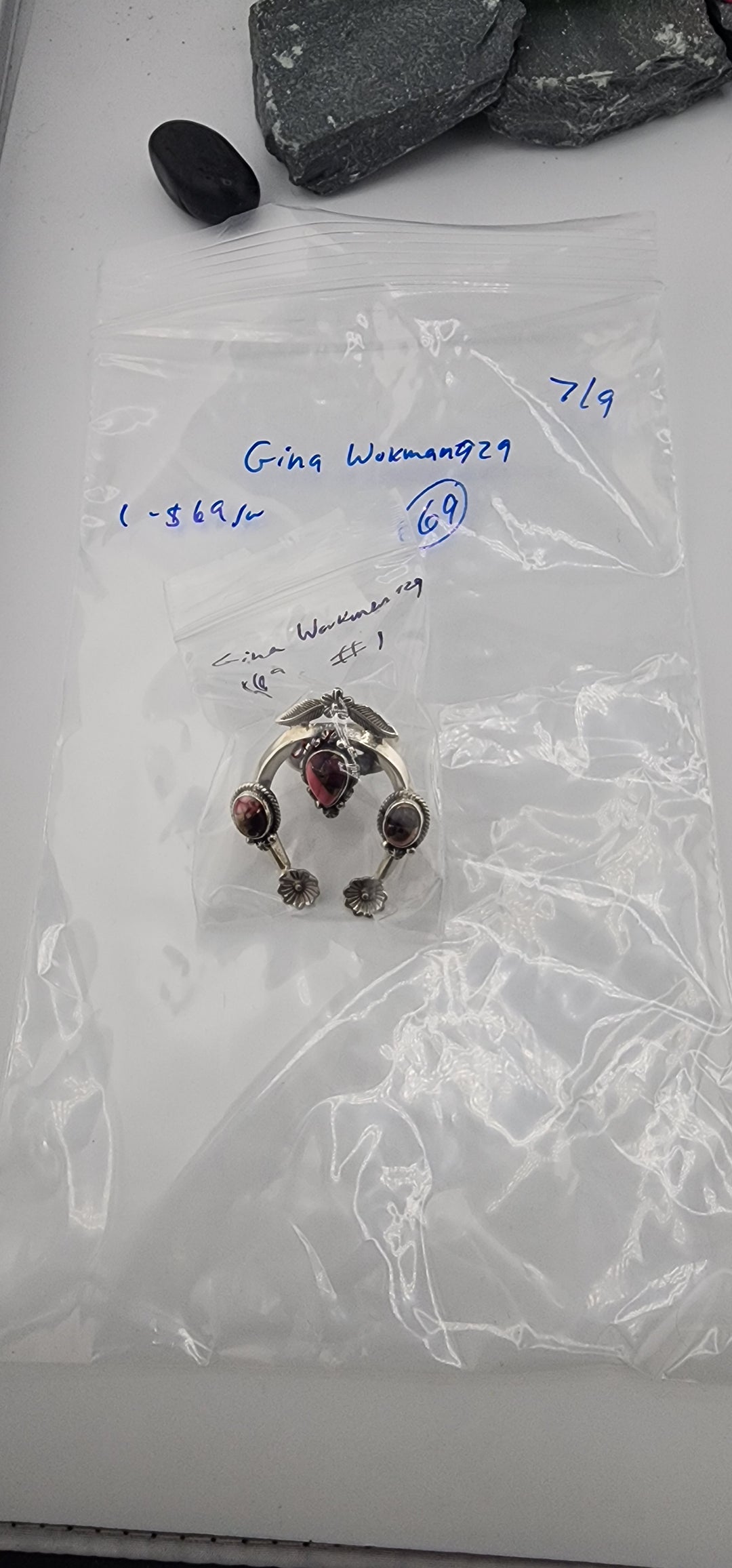 AM SHOW 48HR - RESERVED FOR:  Gina Workman929- 7/9/2025 FL tiktok Live Show -  1 Sterling Silver Items