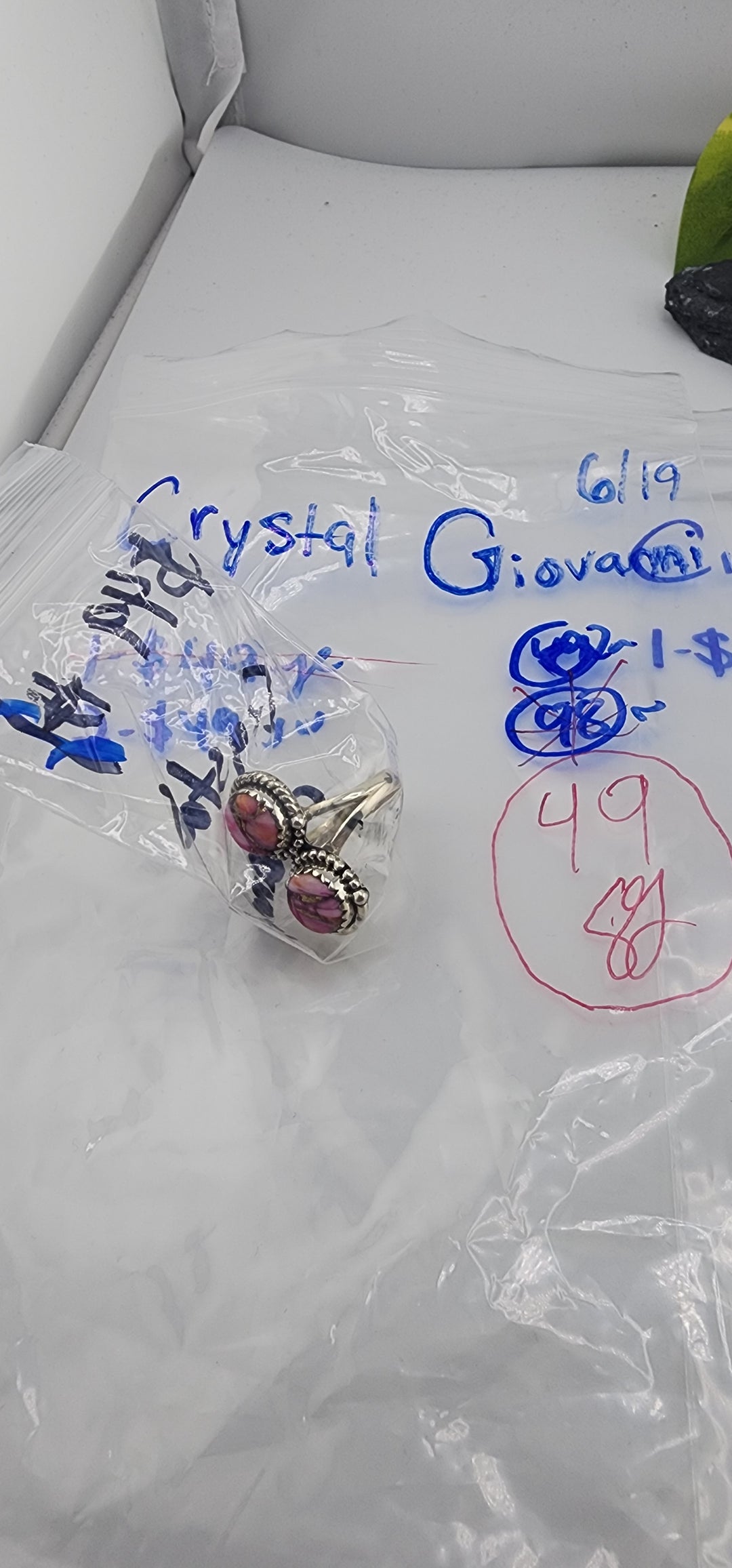 48HR - RESERVED FOR: Crystal Giovanni - 6/19/2025 FL tiktok Live Show - 1 Sterling Silver Items