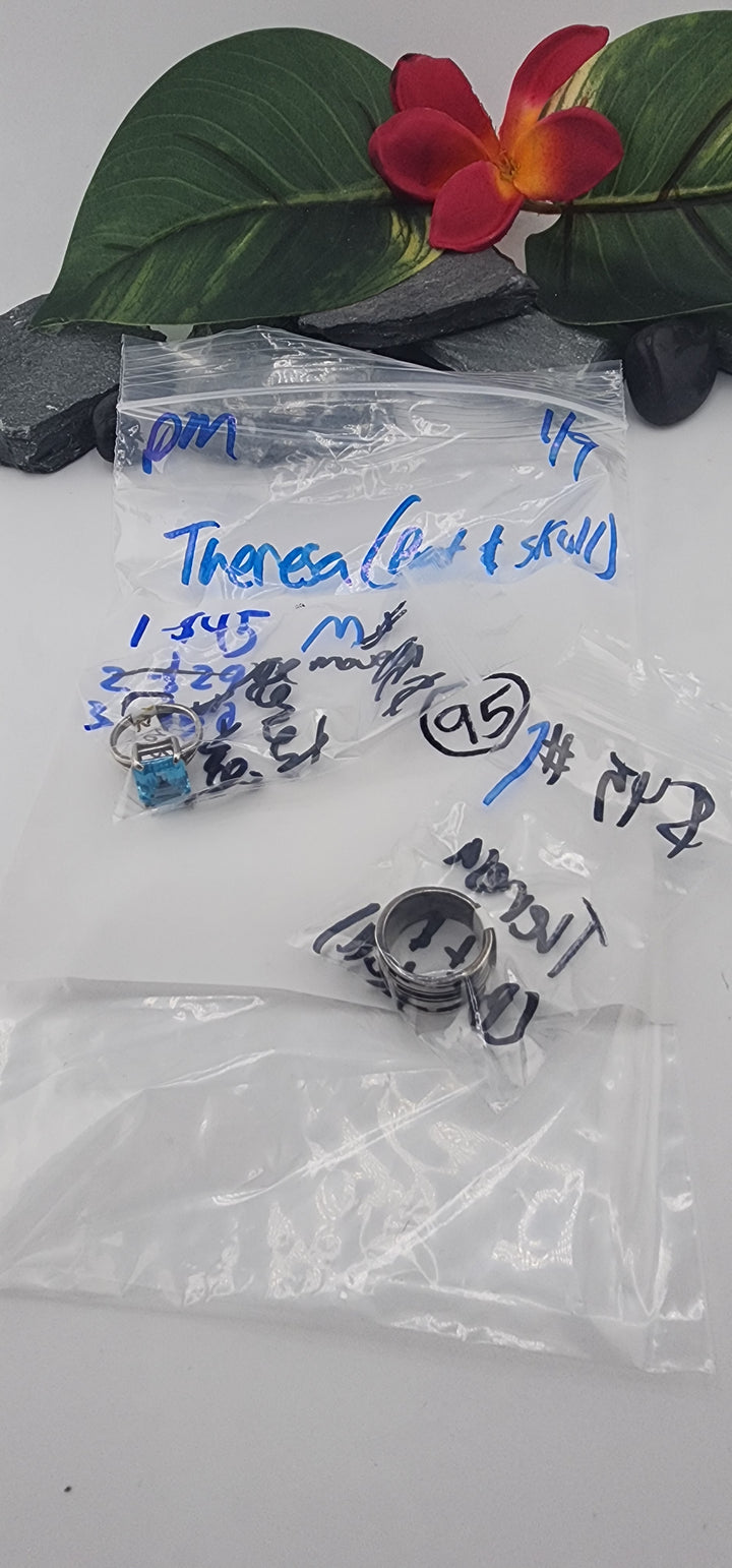 Custom sterling silver items - PM SHOW RESERVED FOR: Theresa💀🦇  - 1/9/2026 tiktok Live Show - 2 Sterling Silver Items