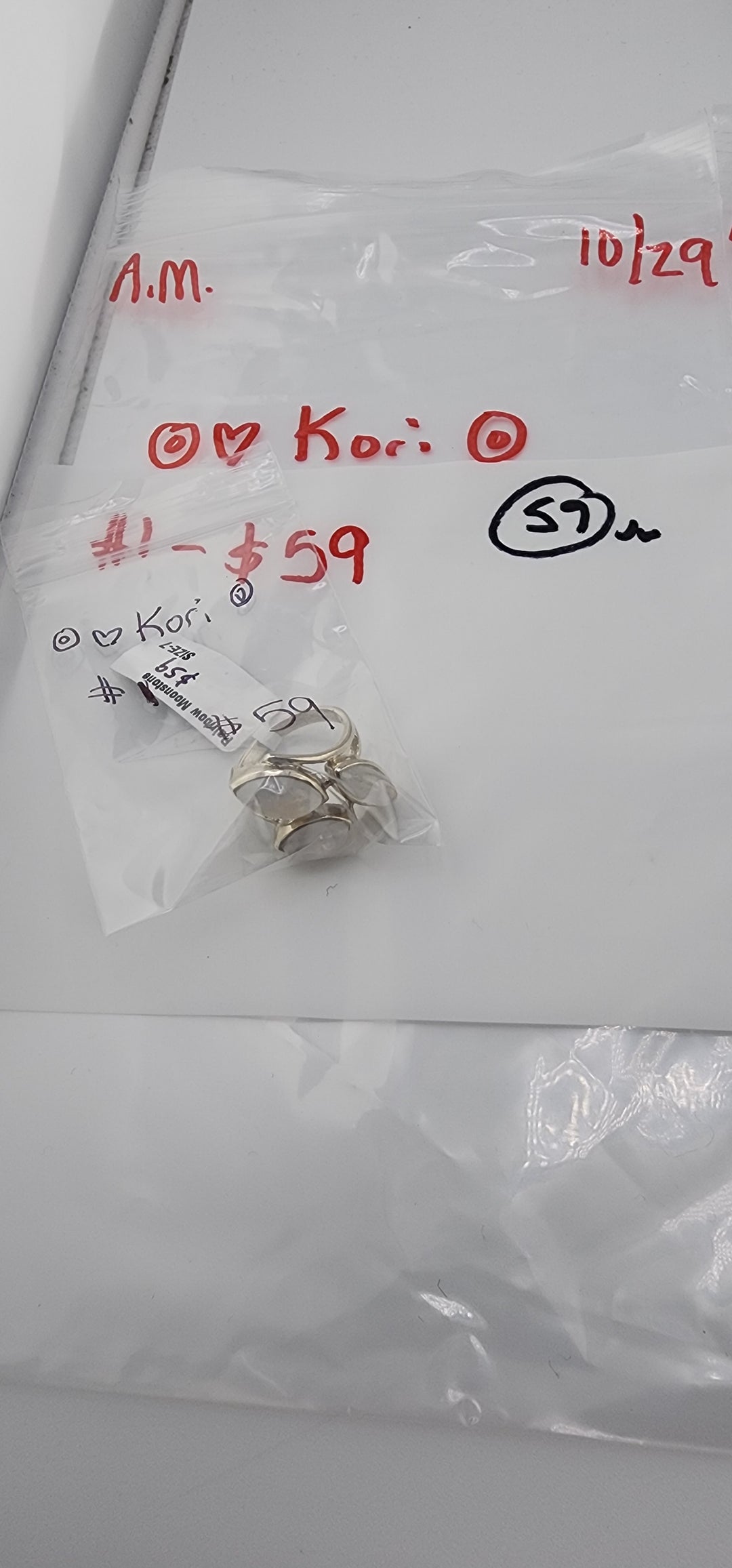 AM SHOW 48HR RESERVED FOR: 🧿🤍 Kori 🧿- 10/29/2025 FL tiktok Live Show - 1 Sterling Silver Items