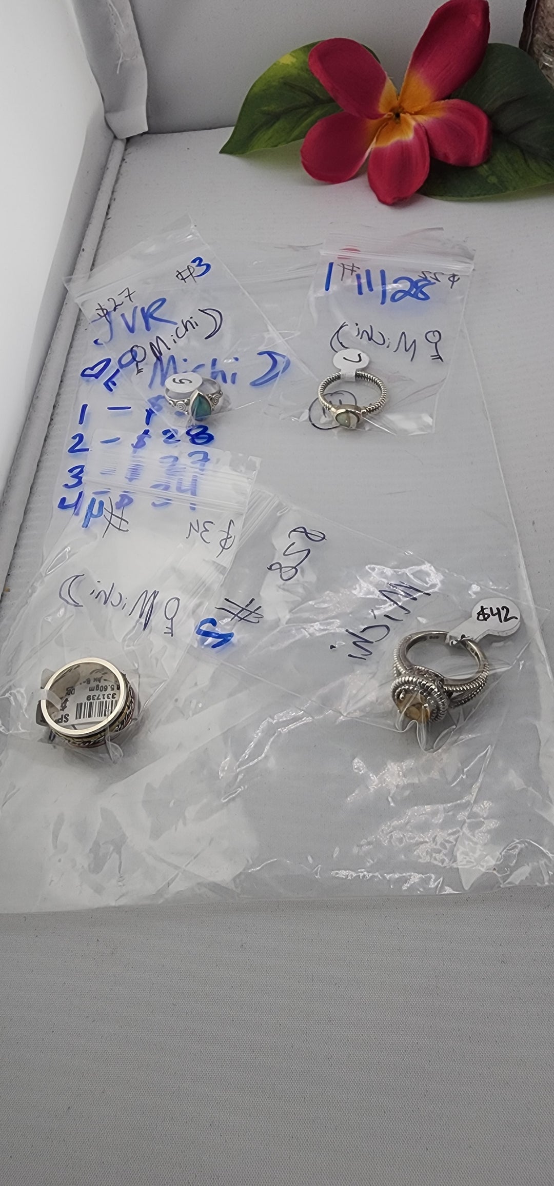 BF PM SHOW 48HR - RESERVED FOR: 🖤🗝️Michi🌙   - 11/28/2025 tiktok Live Show -4 Sterling Silver Items
