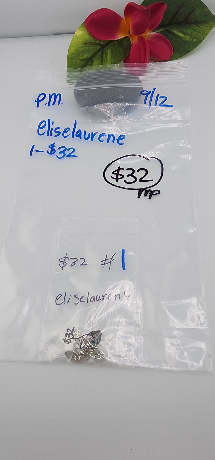 PM SHOW 48HR - RESERVED FOR: eliselaurene  - 9/12/2025 FL tiktok Live Show - 1 Sterling Silver Items