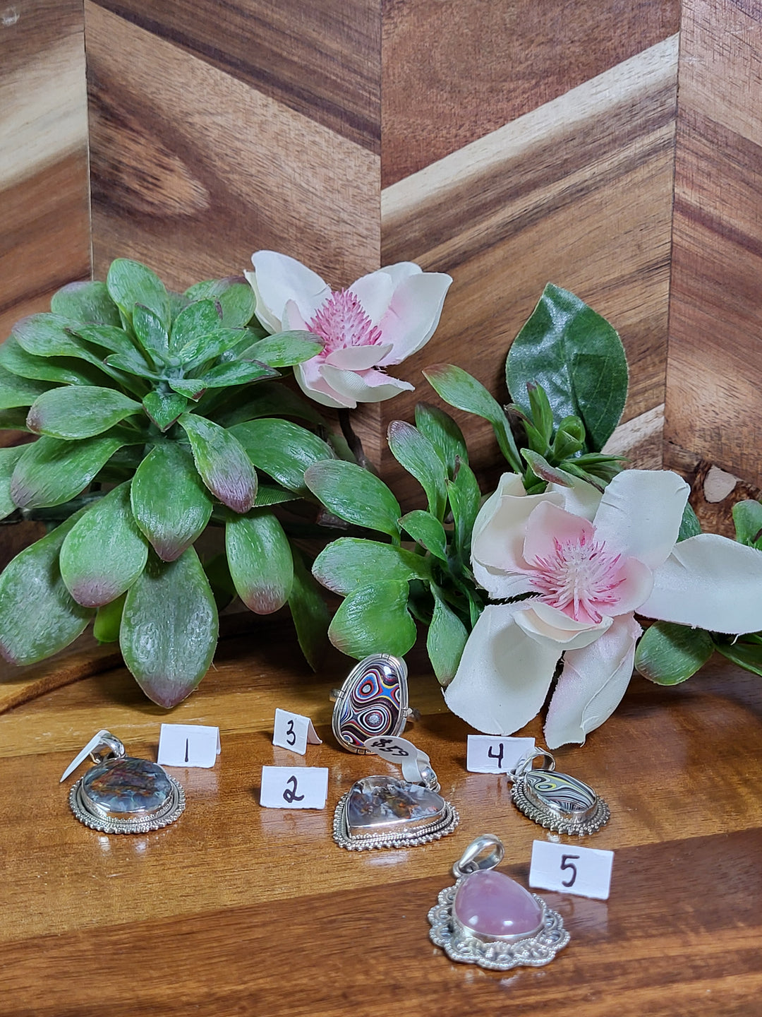 RESERVED FOR: just em 8/10/24- 4 Sterling Silver Items