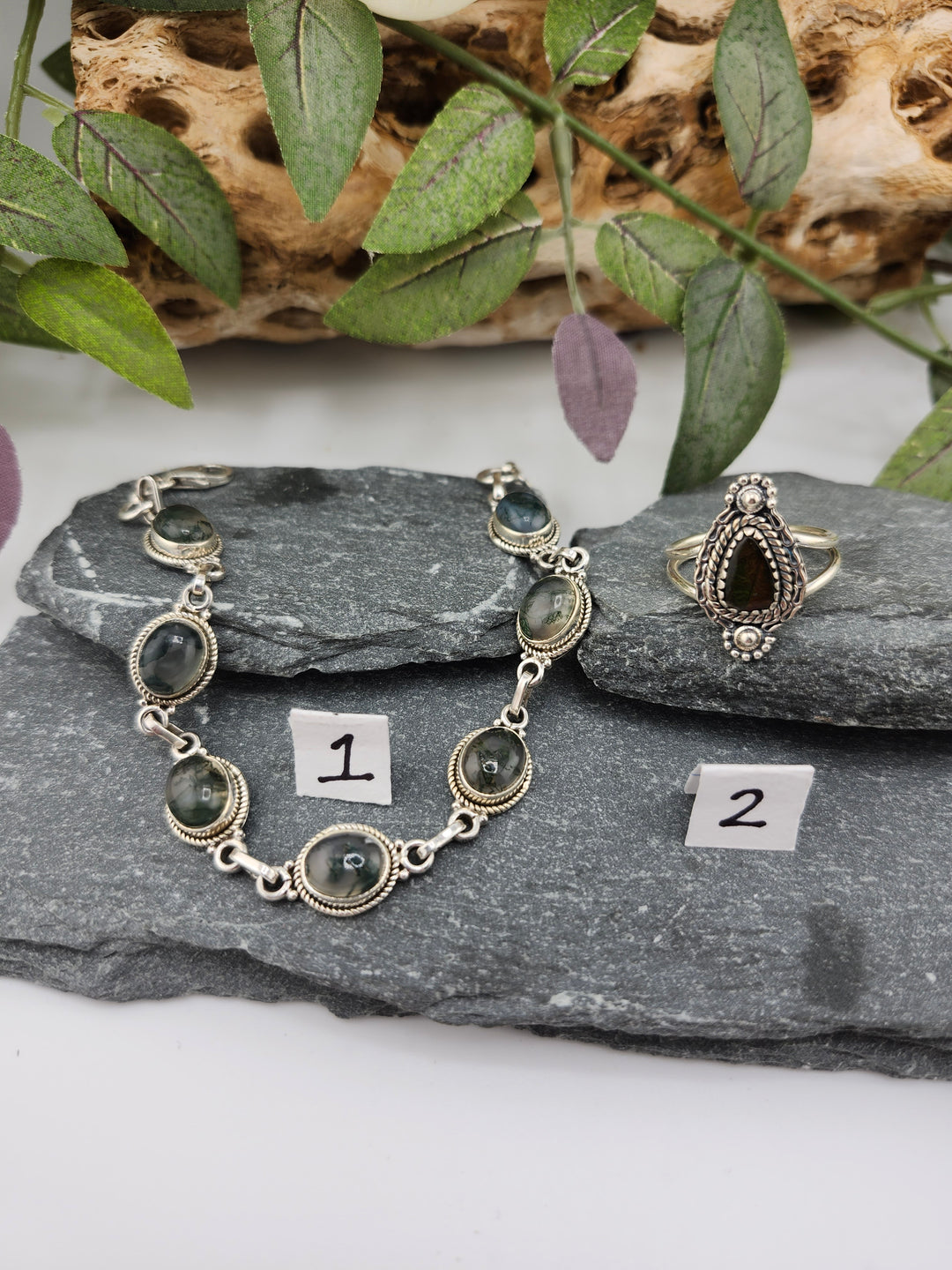 RESERVED FOR:  Alma Santos -11/23/2024 - 2 Sterling Silver Items