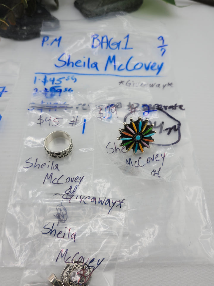 PM SHOW 48HR - RESERVED FOR: Sheila McCovey - 9/7/2025 FL tiktok Live Show - 2 Sterling Silver Items