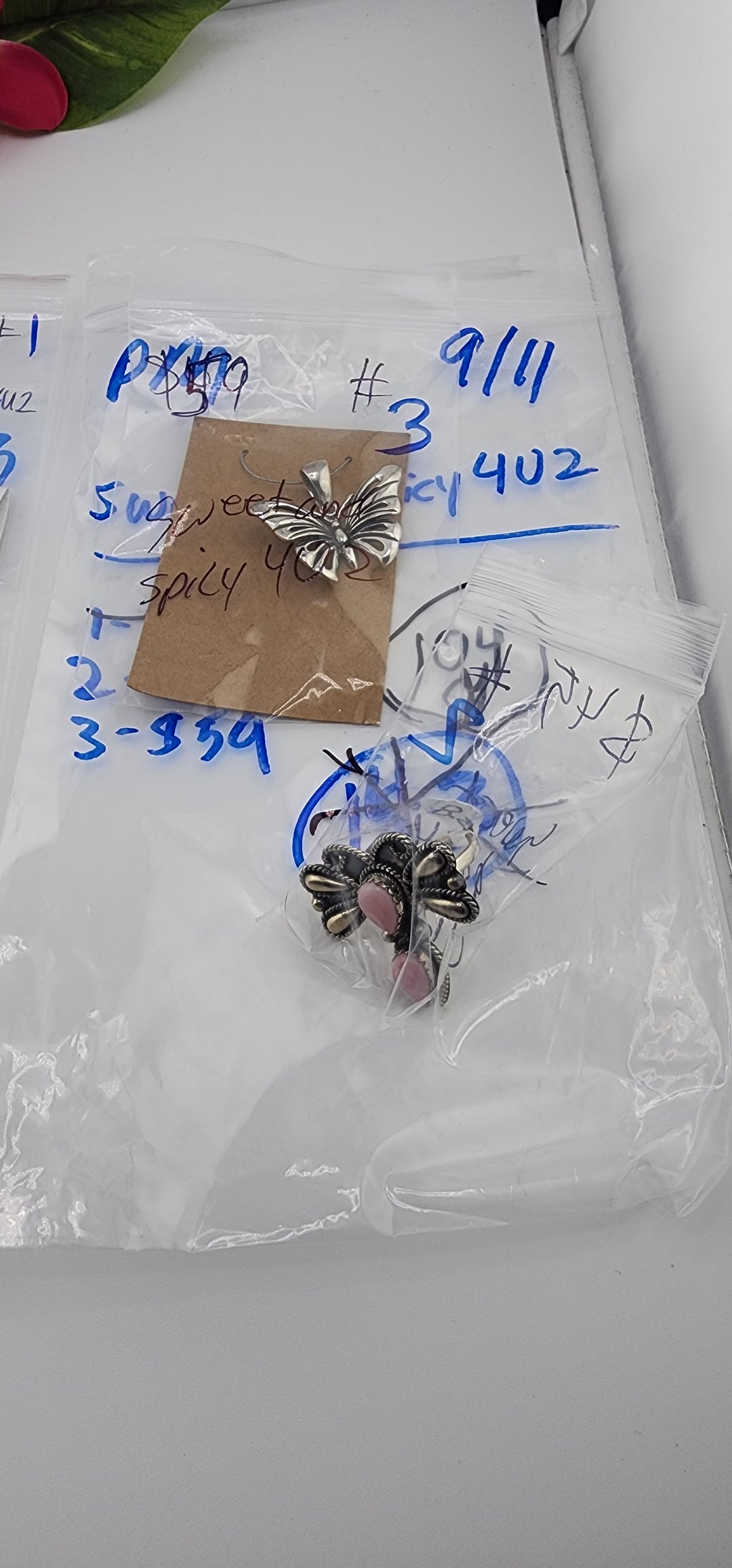 PM SHOW 48HR - RESERVED FOR: sweetandspicy4u2 - 9/11/2025 FL tiktok Live Show - 2 Sterling Silver Items