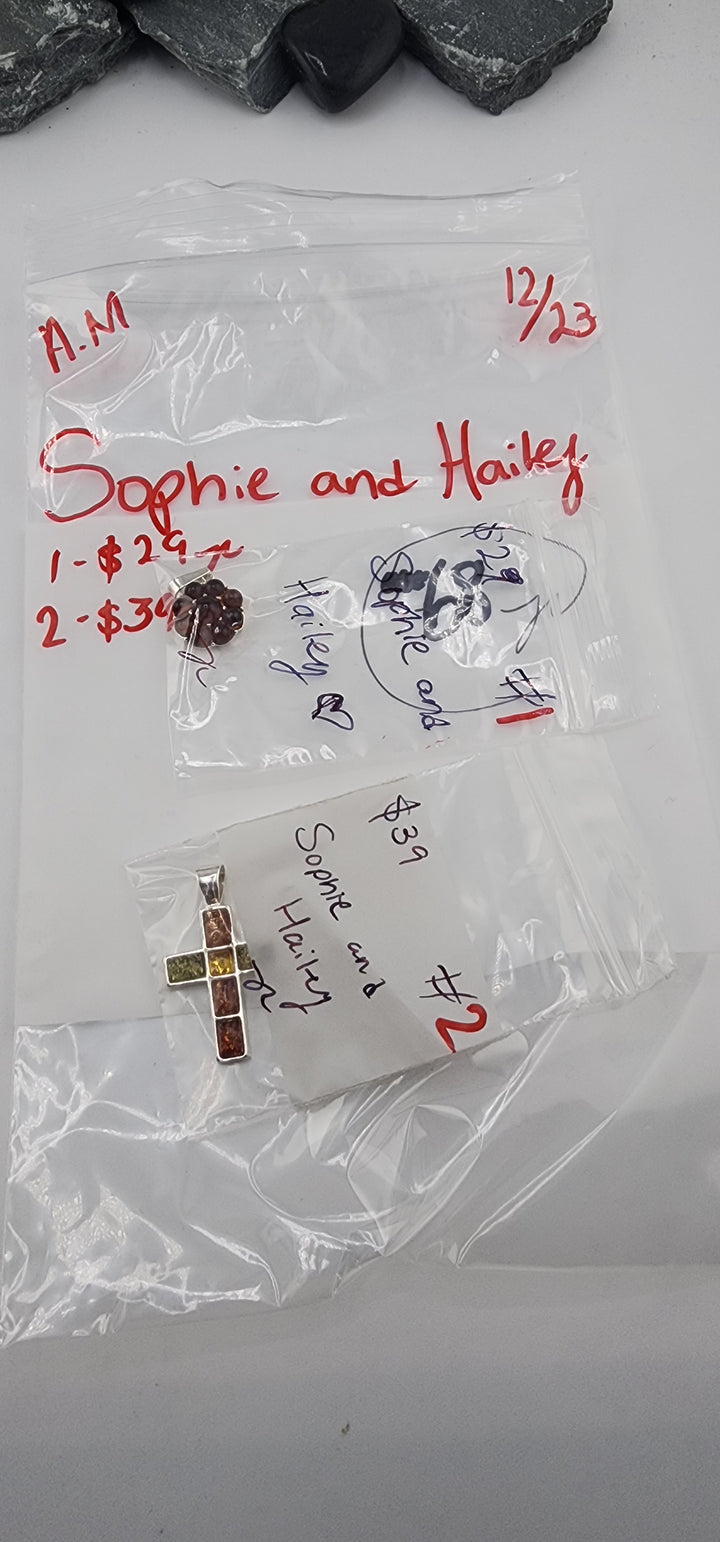 AM SHOW 48HR RESERVED FOR: Sophie and Hailey💙 - 12/23/2025 FL tiktok Live Show - 2 Sterling Silver Items