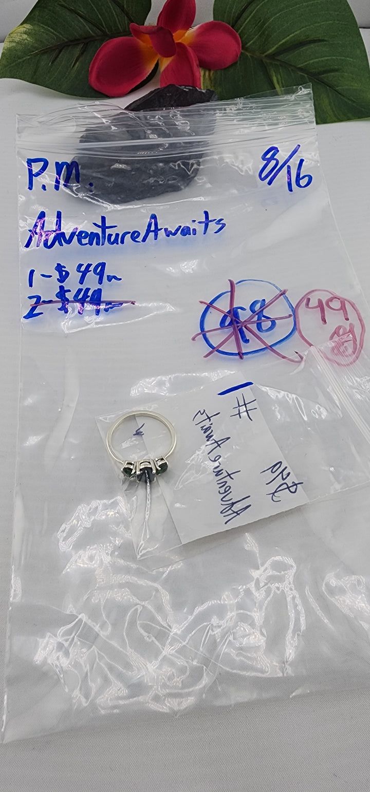 PM SHOW 48HR - RESERVED FOR: AdventureAwaits - 8/16/2025 FL tiktok Live Show - 1 Sterling Silver Items