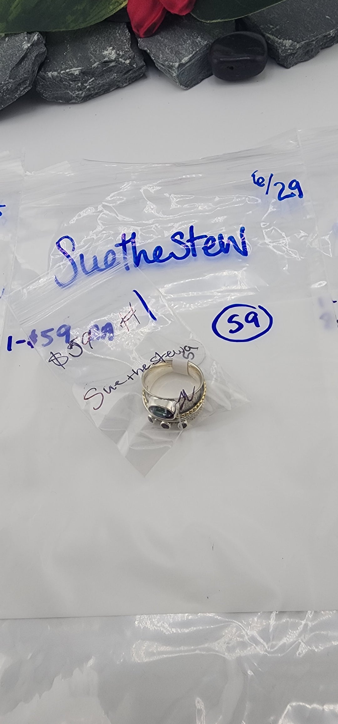 RESERVED FOR: Suethestew - 6/29/2025 tiktok Reservation Live Show -1 Sterling Silver Items