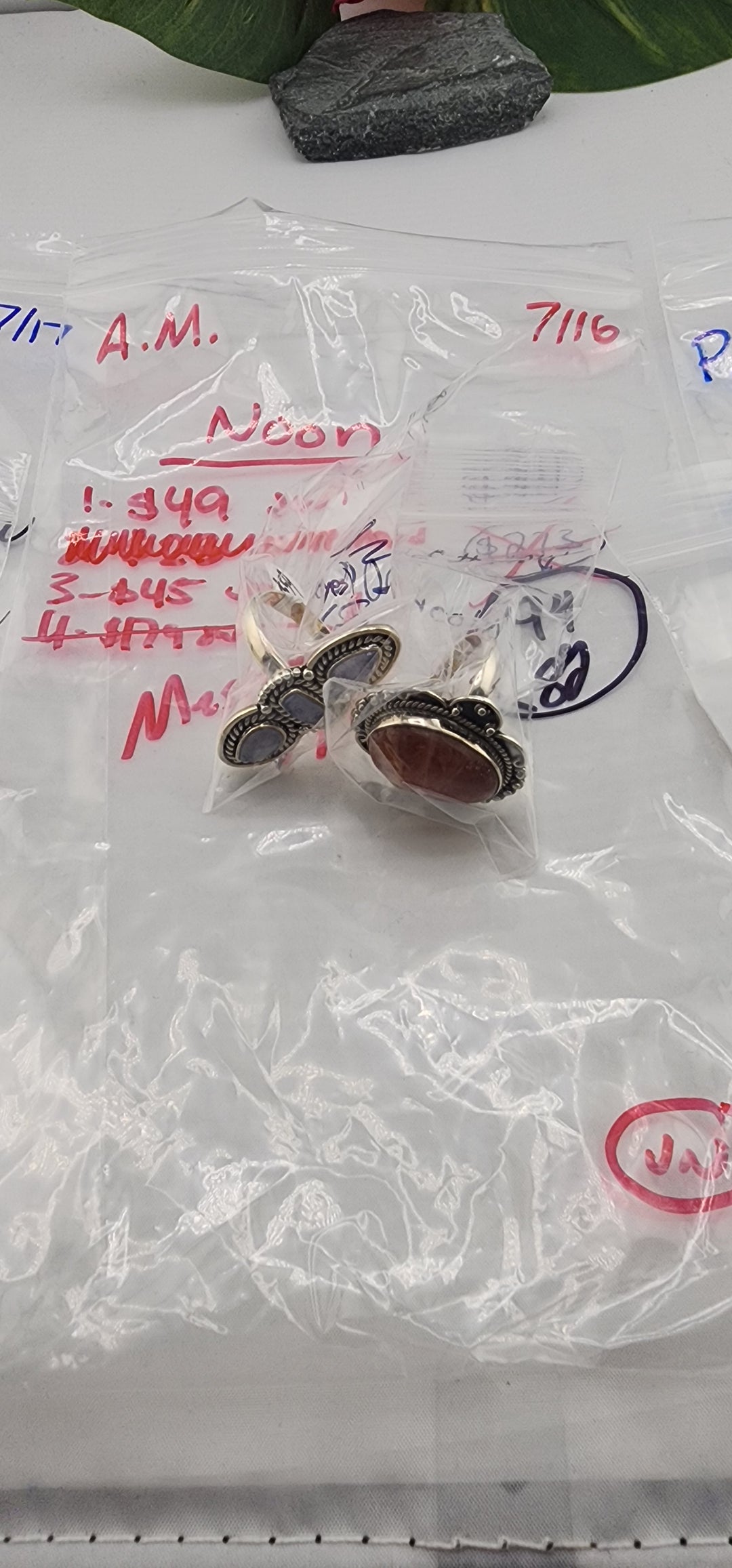 AM SHOW 48HR - RESERVED FOR:   Noon - 7/16/2025 FL tiktok Live Show - 2 Sterling Silver Items