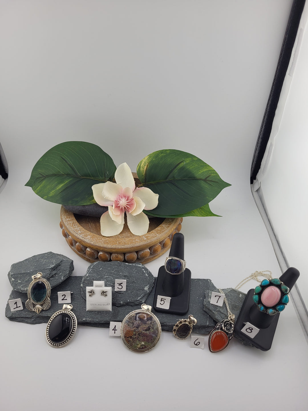 RESERVED FOR:   Edna Gonzalez -11/30/2024 - 8 Sterling Silver Items