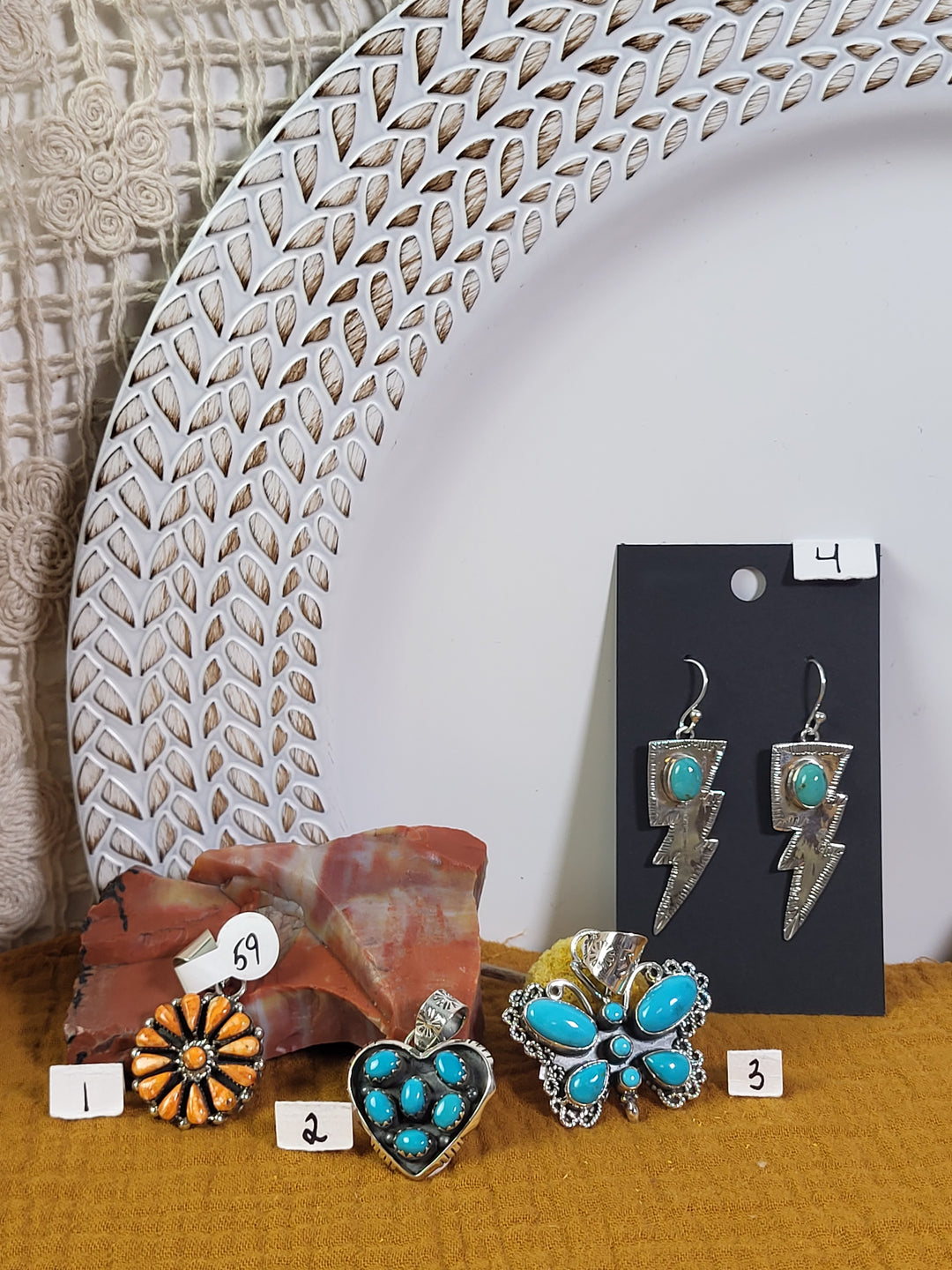 RESERVED FOR: Pearl 8/31/2024 - 4 Sterling Silver Items
