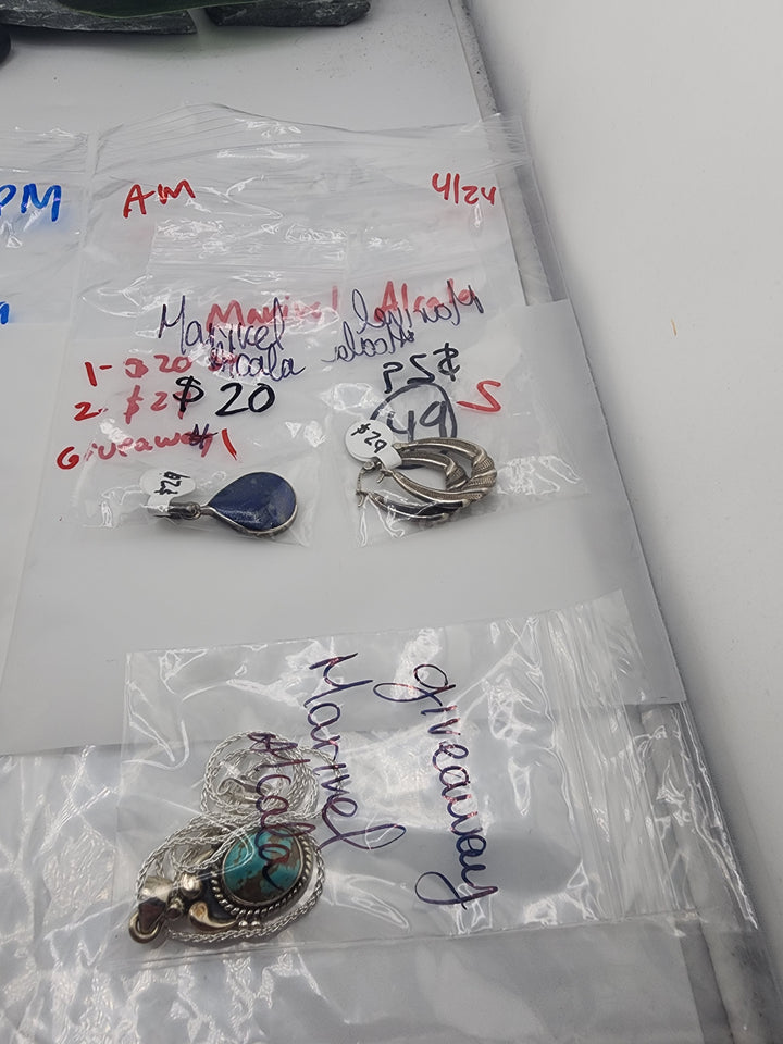 Marivel Alcala- 4/24/26 -2 925 Sterling Silver Items