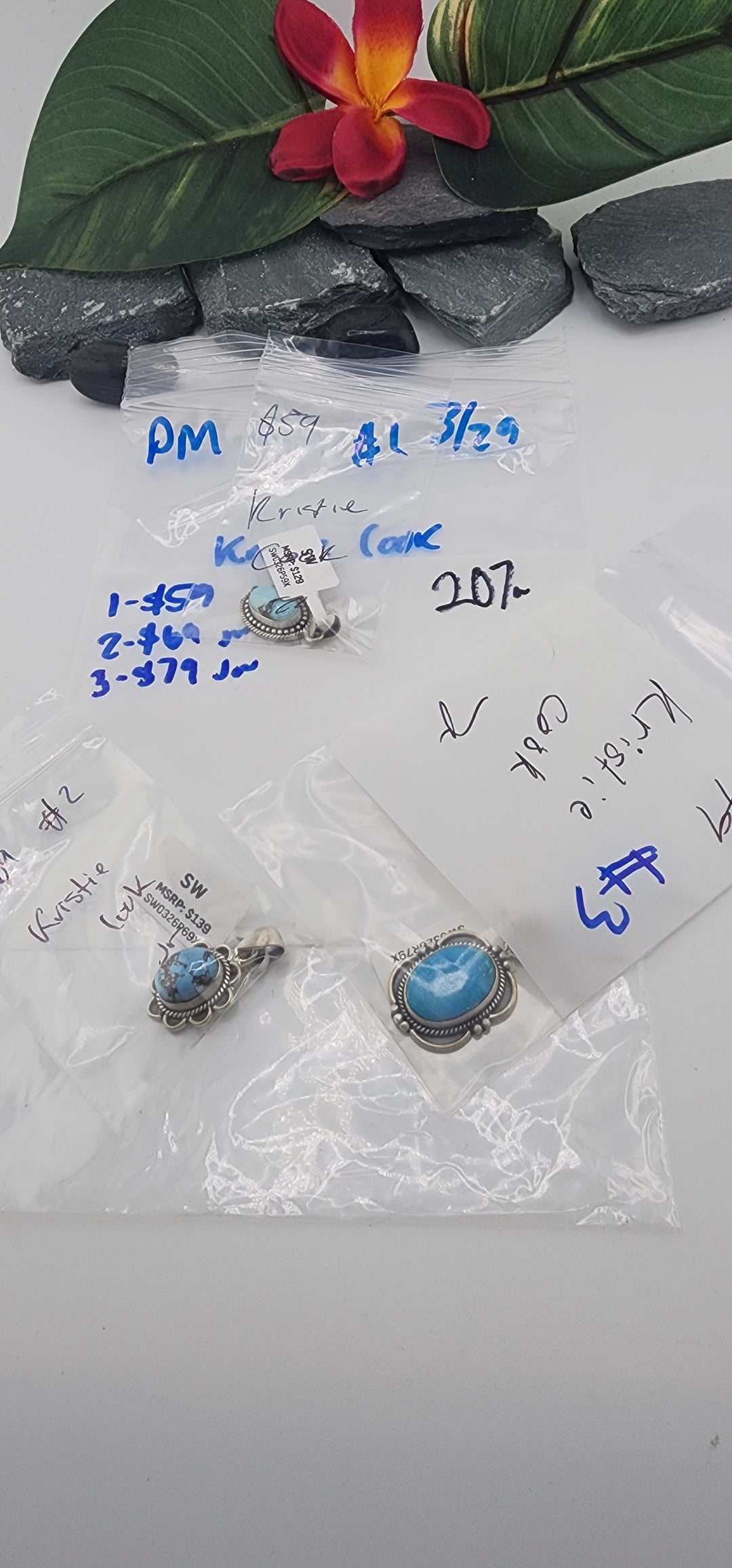 Kristie Cook- 3/29/26 -3 925 Sterling Silver Items