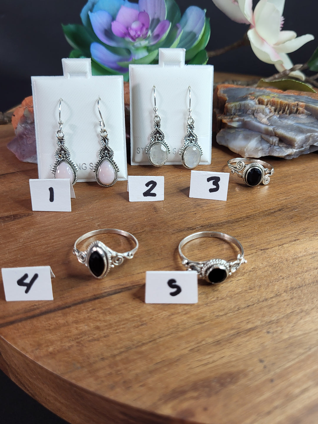 RESERVED FOR: rlvvaldez- 7/5/24- 5 Sterling Silver Items