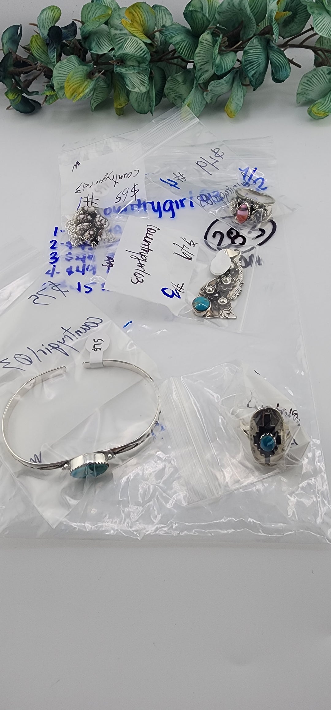 48HR - RESERVED FOR: Countrygirl03 - 7/2/2025 FL tiktok Live Show - 5 Sterling Silver Items