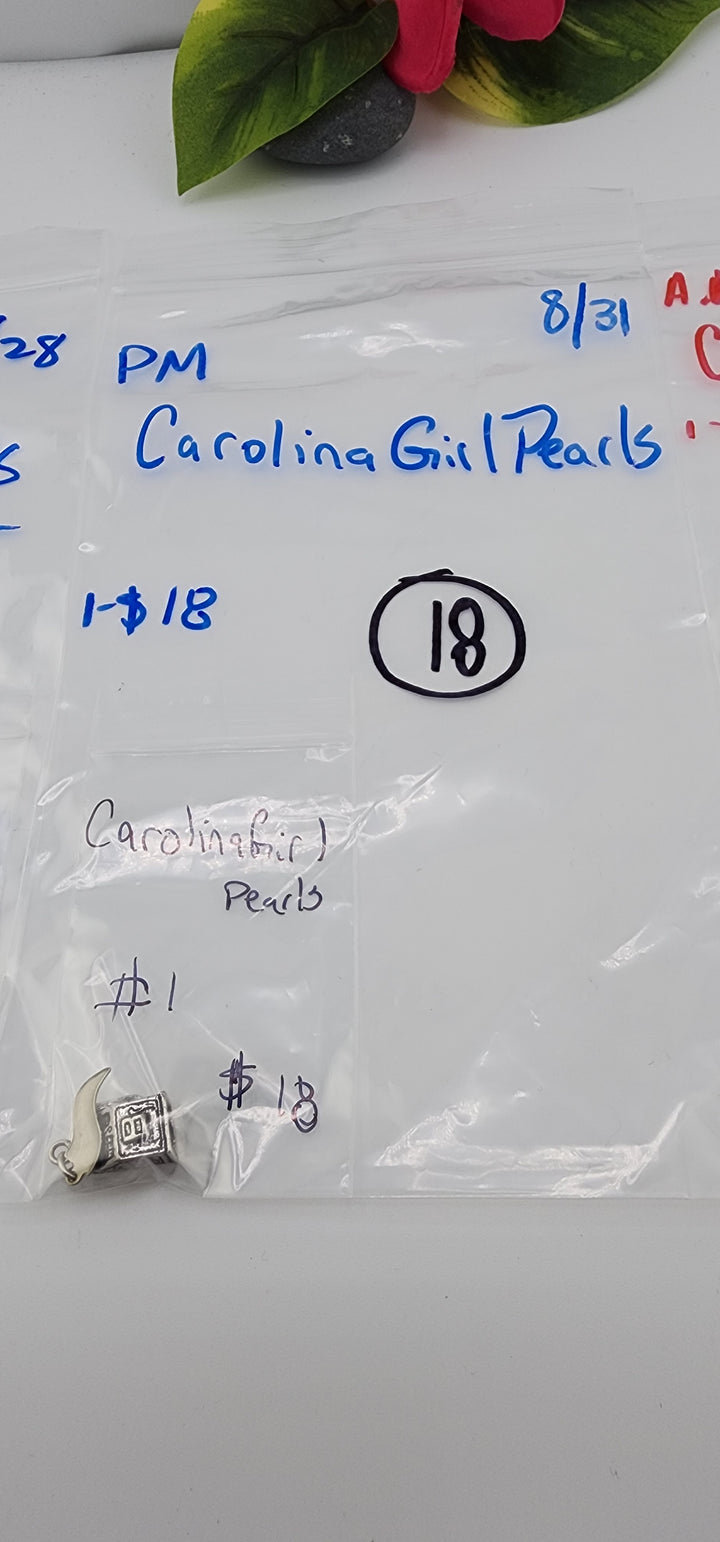 PM SHOW 48HR - RESERVED FOR: CarolinaGirlPearls - 8/31/2025 FL tiktok Live Show - 1 Sterling Silver Items