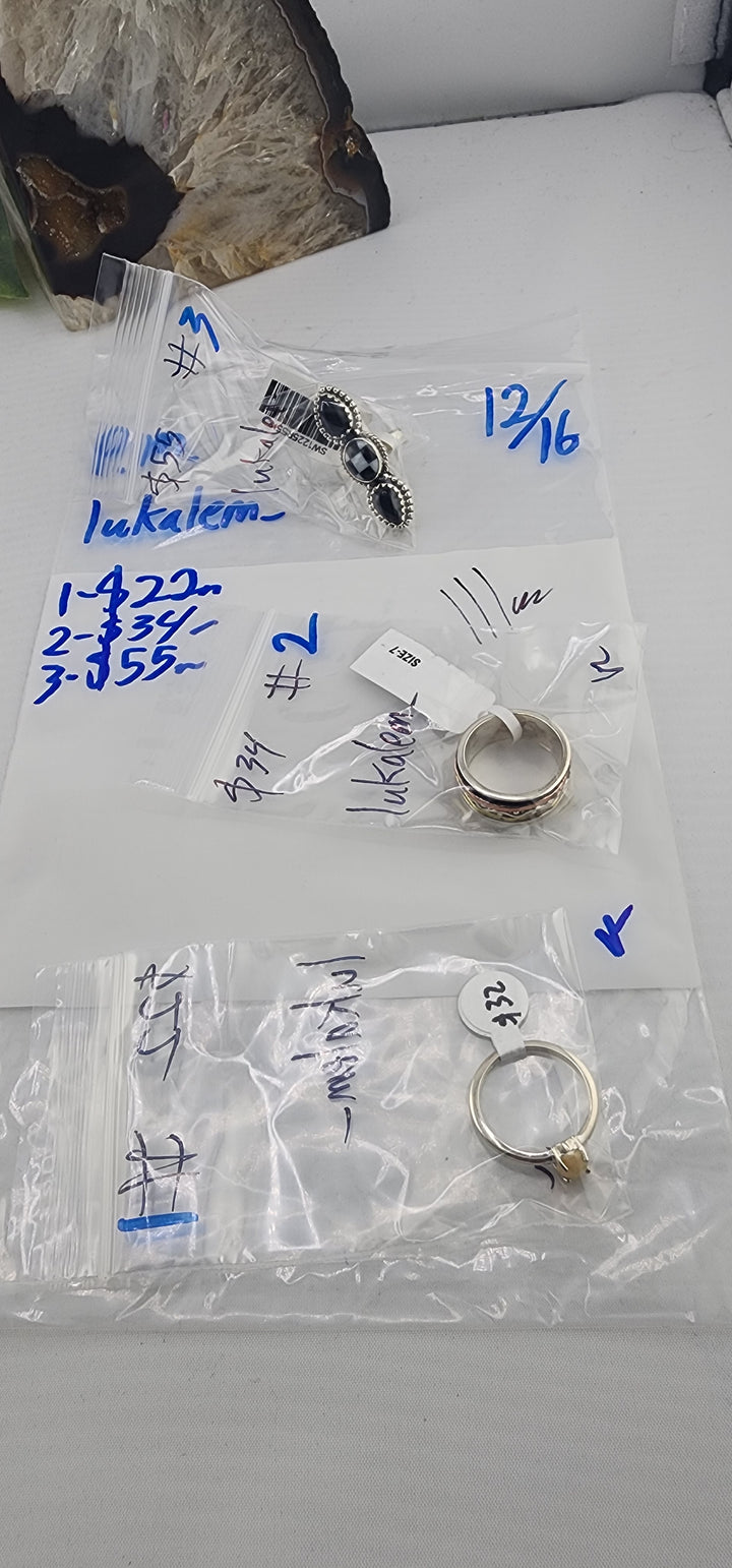 PM SHOW 48HR - RESERVED FOR: lukalem_ - 12/16/2025 tiktok Live Show - 3 Sterling Silver Items