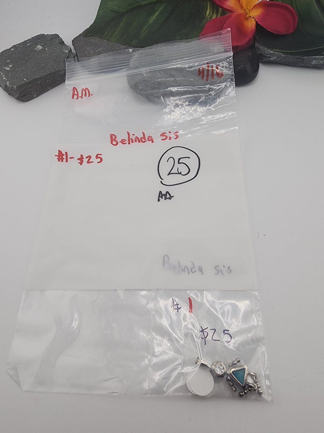 Belinda Sis - 4/16/26 - 1 925 Sterling Silver Items