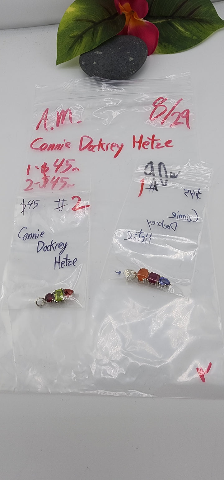 AM SHOW 48HR - RESERVED FOR: Connie Dockrey Hetze - 8/29/2025 FL tiktok Live Show - 2 Sterling Silver Items