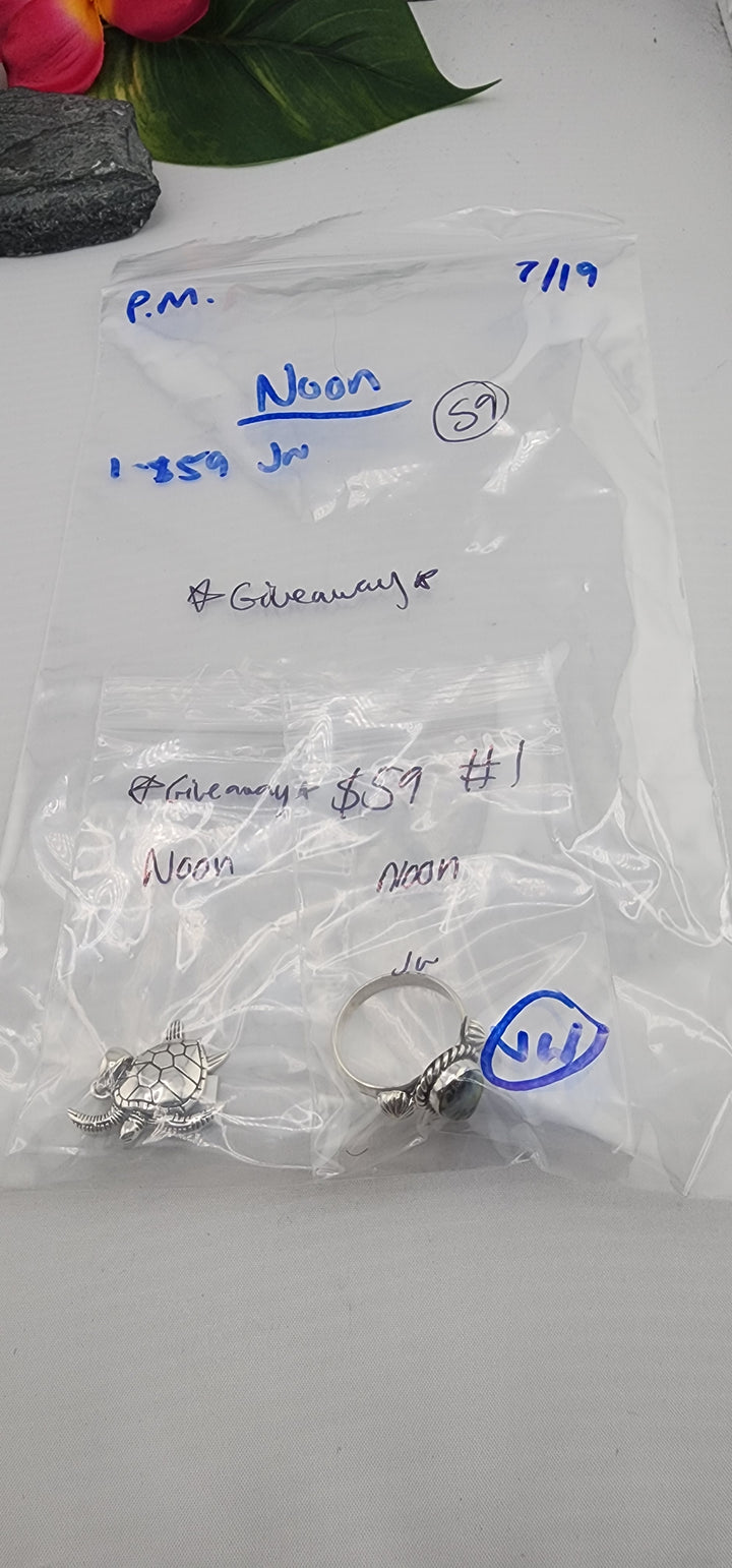 PM SHOW 48HR - RESERVED FOR: Noon- 7/17/2025 FL tiktok Live Show - 1 Sterling Silver Items