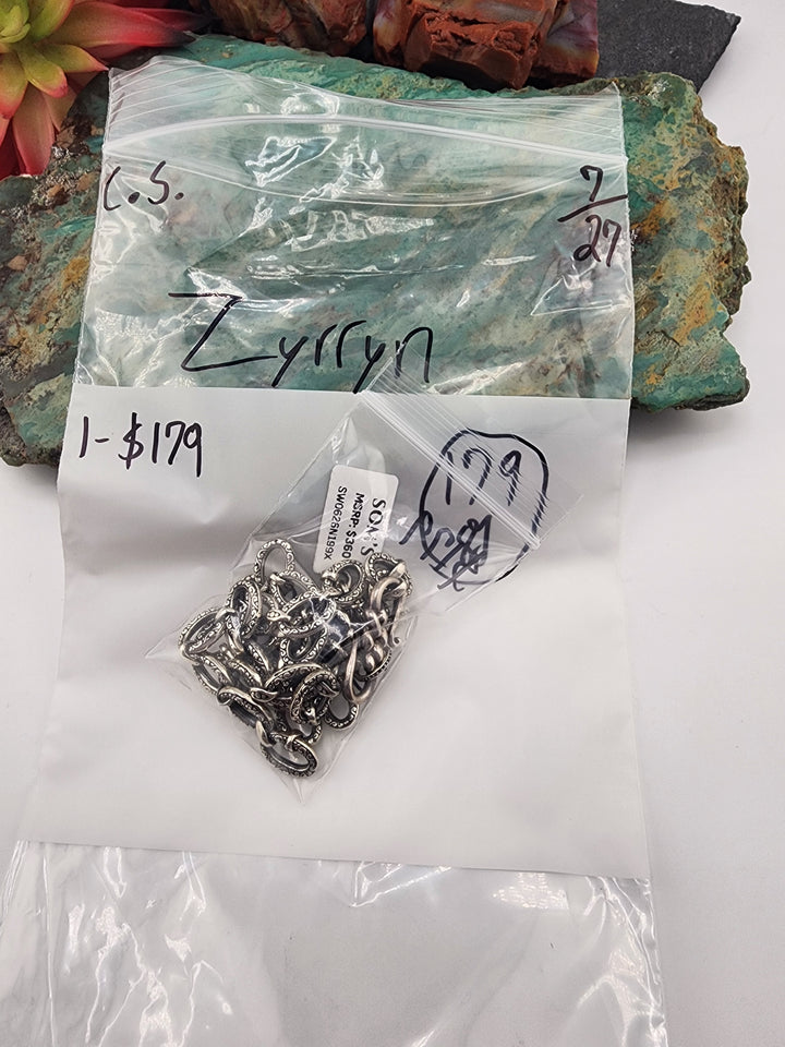 C.S. - RESERVED FOR: Zyrryn - 7/27/2026 - 1 Sterling Silver Items