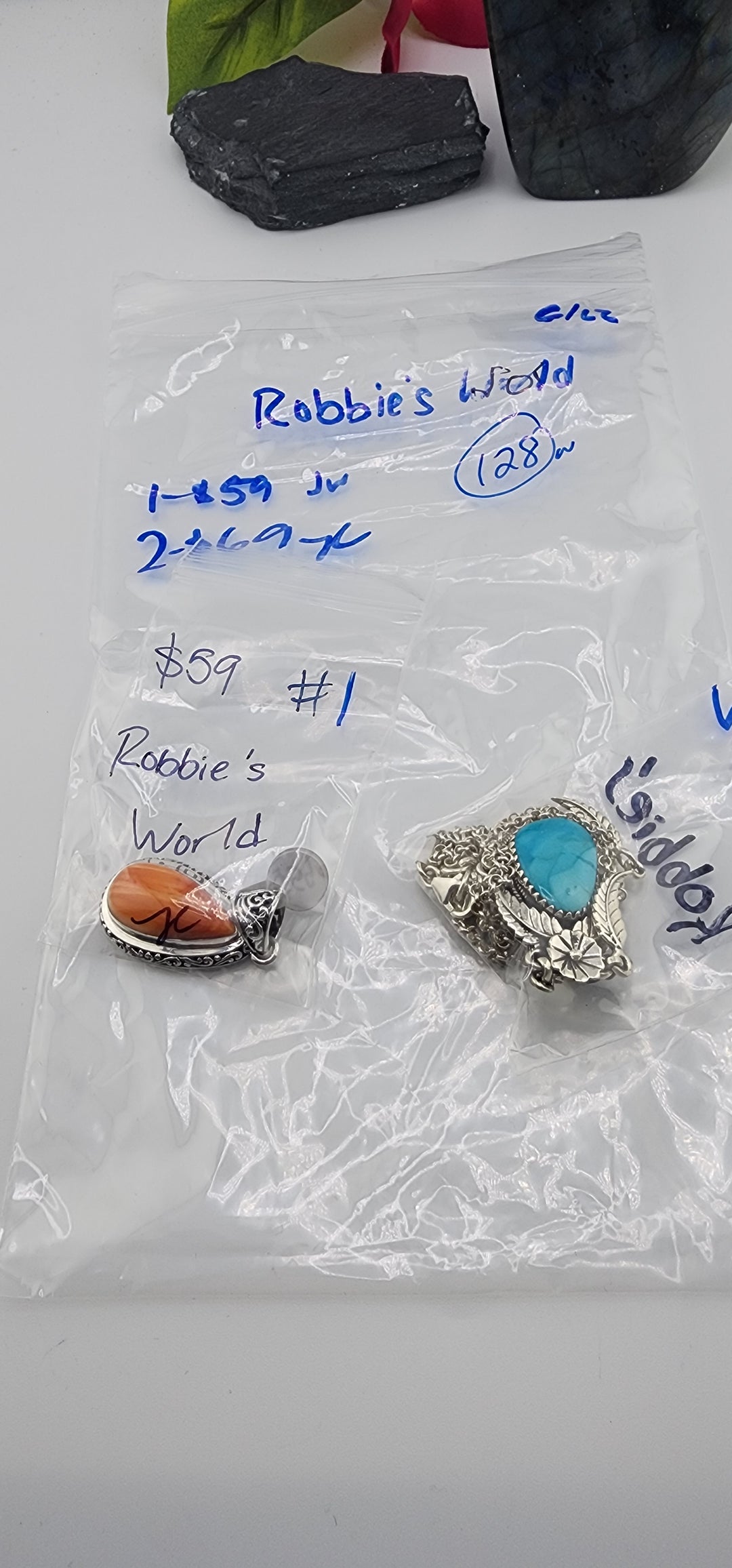 RESERVED FOR:  Robbie's World- 6/22/2025 tiktok Reservation Live Show - Sterling Silver Items