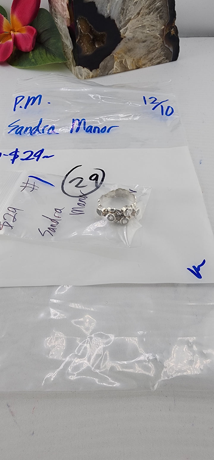 PM SHOW 48HR - RESERVED FOR: Sandra Manor - 12/10/2025 tiktok Live Show - 1 Sterling Silver Items