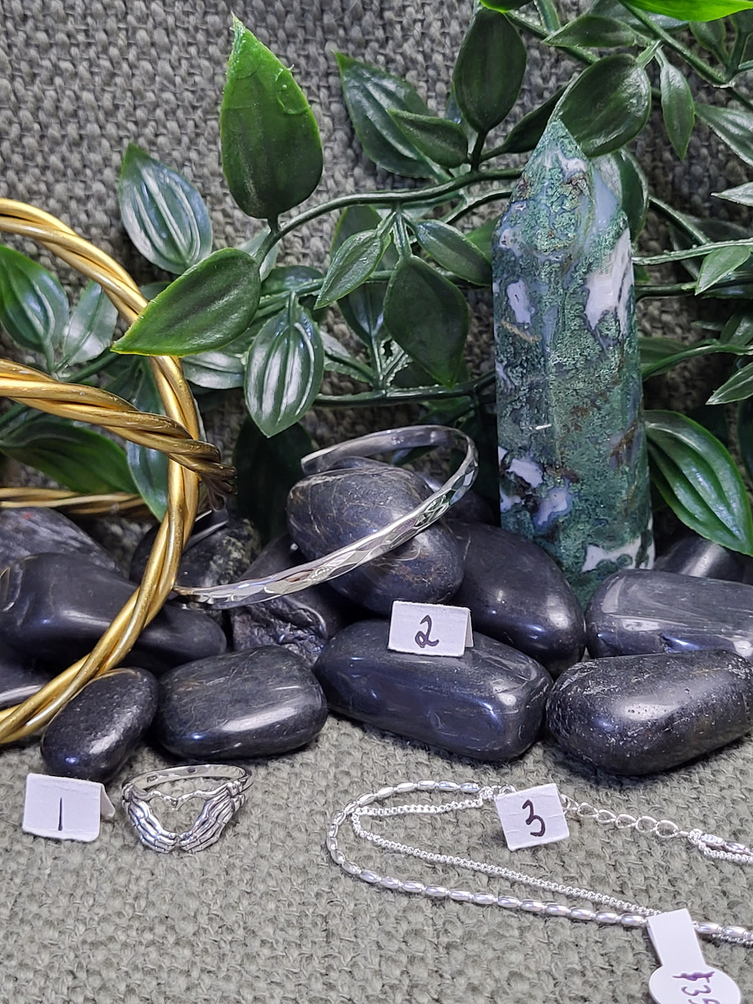 RESERVED FOR: Kera Shaliesa Rogers 8/23/24- 3 Sterling Silver Items