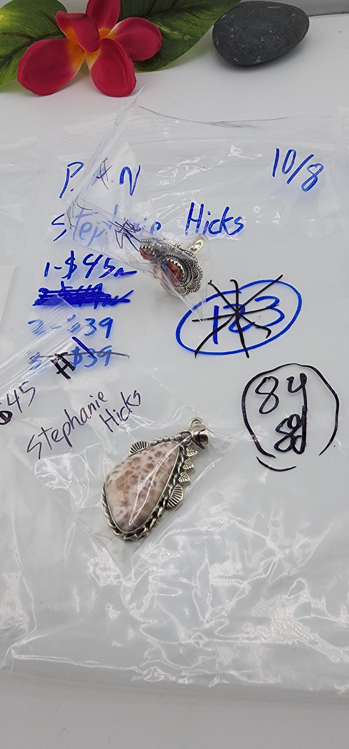 PM SHOW 48HR - RESERVED FOR: Stephanie Hicks - 10/8/2025 FL tiktok Live Show - 2 Sterling Silver Items