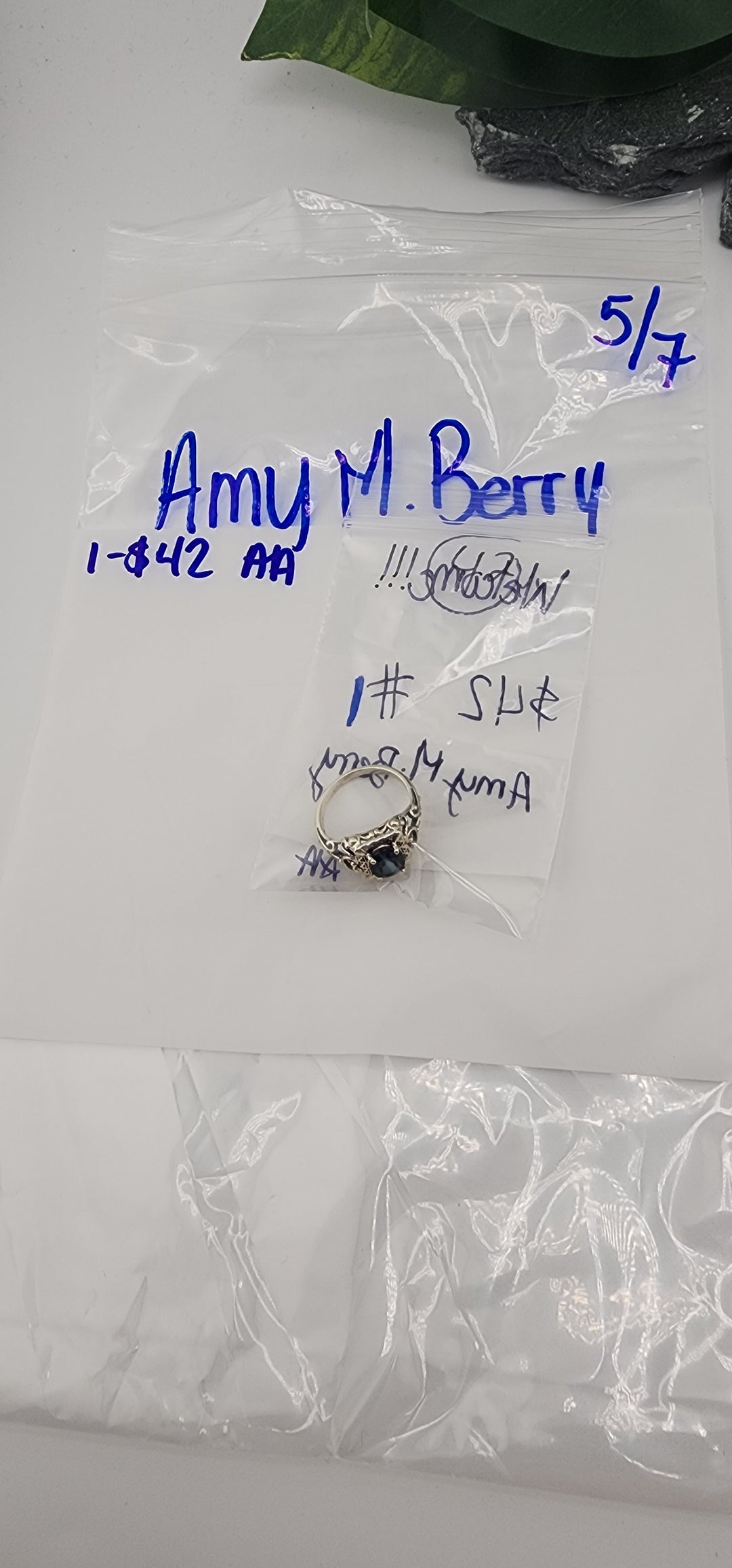 RESERVED FOR: Amy M. Berry - 5/7/2025 tiktok Live Show -1  Sterling Silver Items