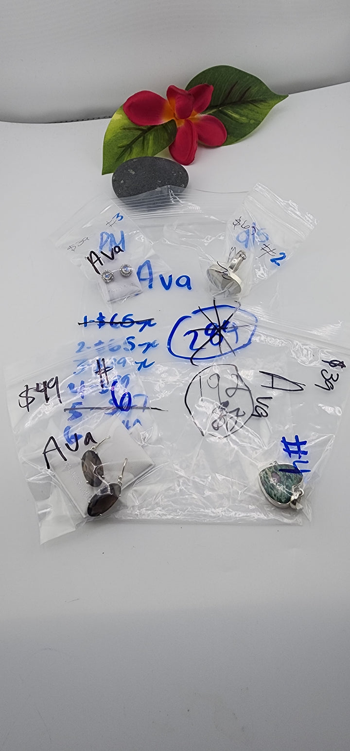 PM SHOW 48HR - RESERVED FOR: Ava - 9/5/2025 FL tiktok Live Show - 4 Sterling Silver Items