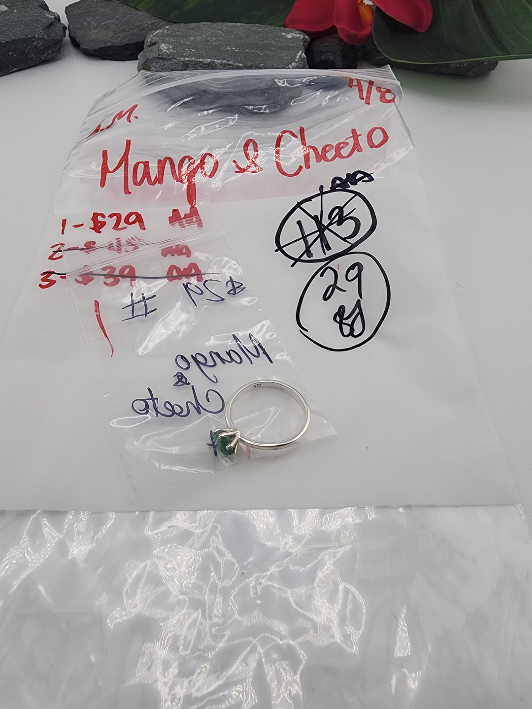 Mango and Cheeto - 4/8/26 - 1 925 Sterling Silver Items
