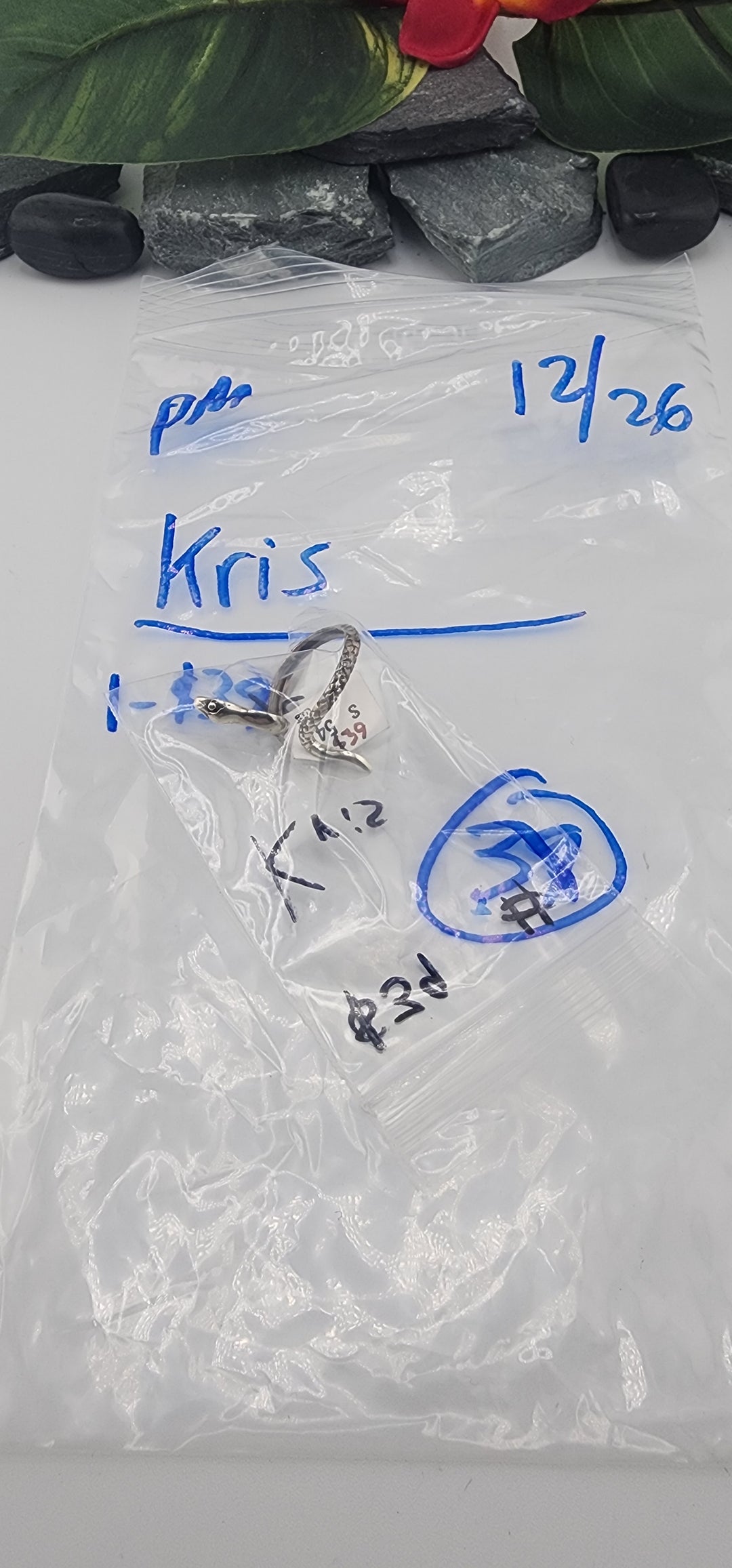 PM SHOW 48HR - RESERVED FOR: kris - 12/26/2025 tiktok Live Show - 1 Sterling Silver Items