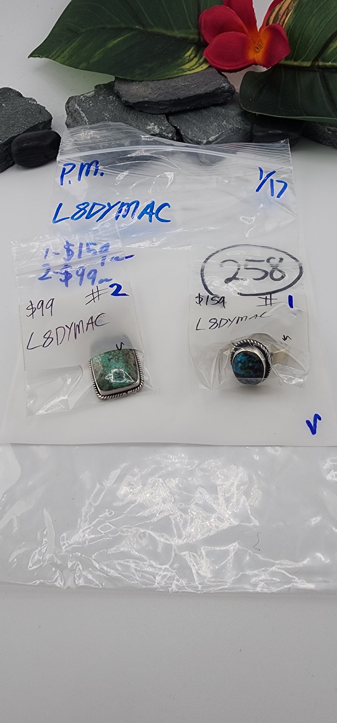 L8DYMAC - 2 925 Sterling Silver Items