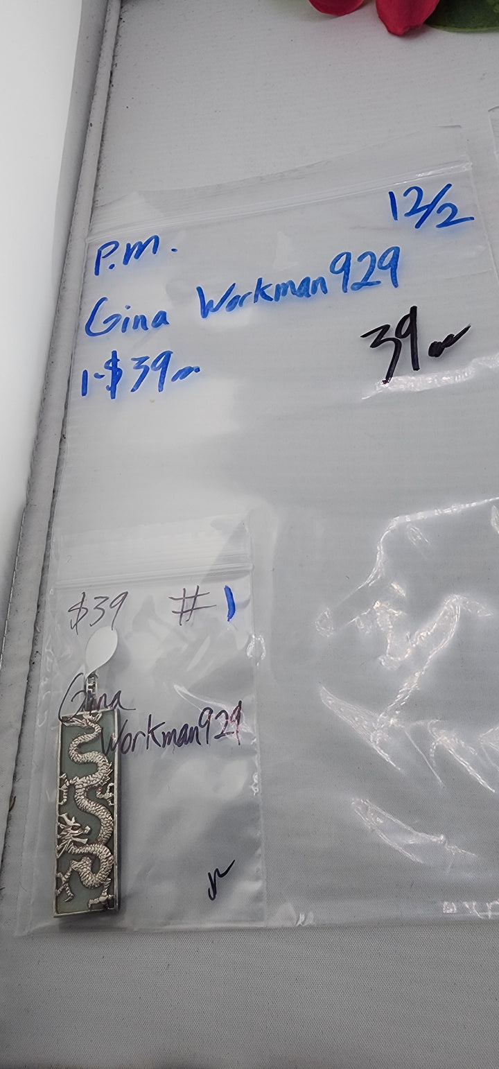 PM SHOW 48HR - RESERVED FOR: Gina Workman929 - 12/2/2025 tiktok Live Show - 1 Sterling Silver Items