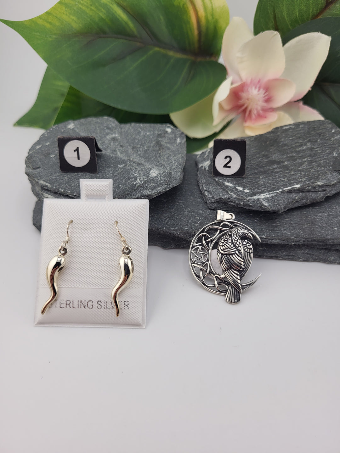 RESERVED FOR: Renee Dzamko - 1/31/2025 Show -2 Sterling Silver Items